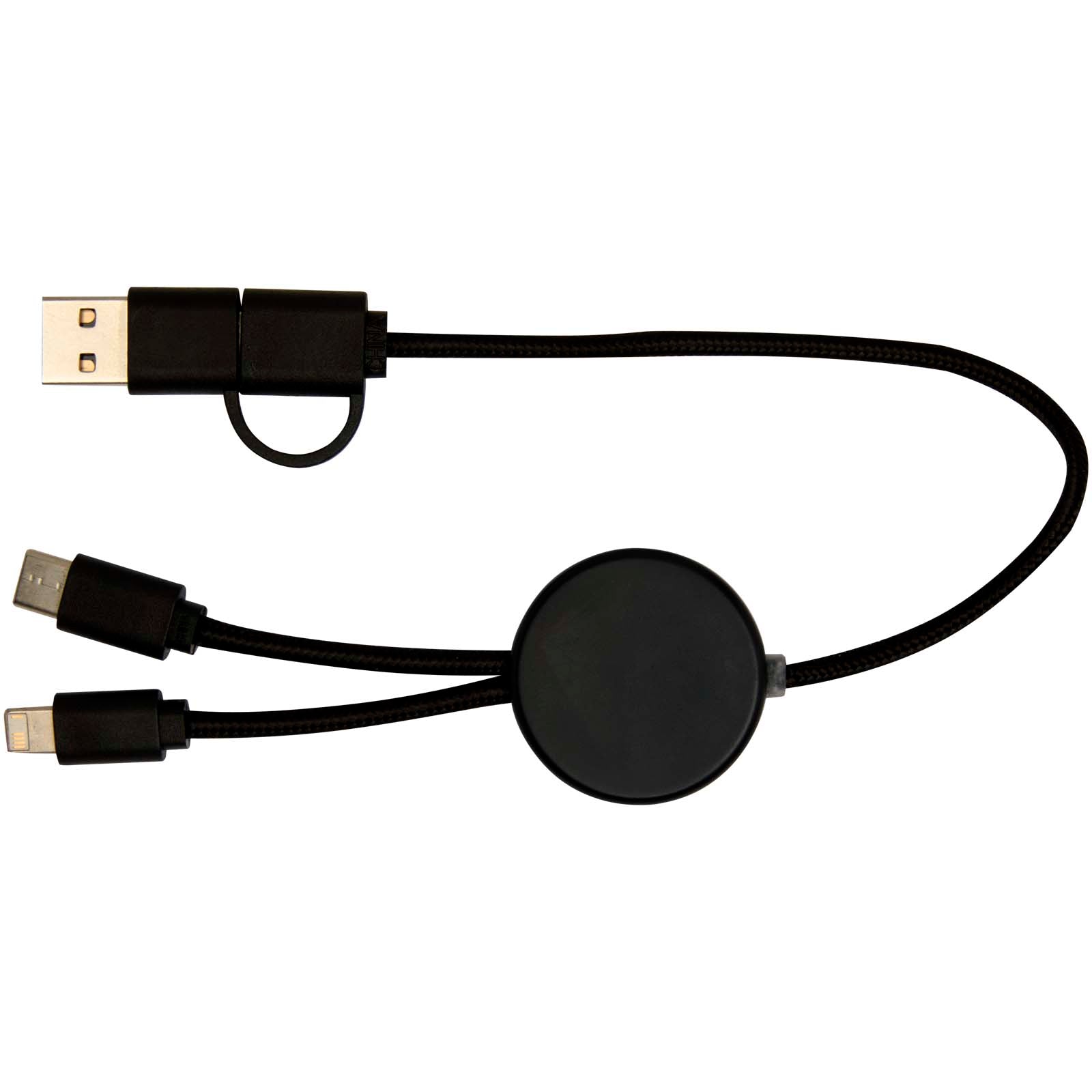 Citala 30 cm 5-in-1 Kabel aus recyceltem Kunststoff für Datenübertragung und 27W Schnellladung