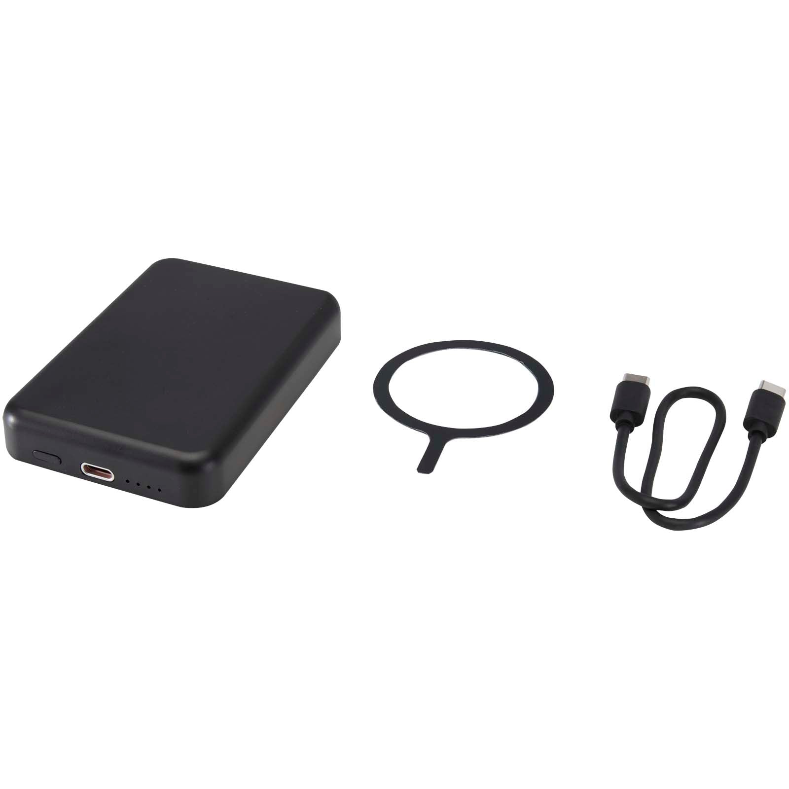 Acrab 15 W 5.000 mAh magnetische kabellose Powerbank mit 20 W PD aus recyceltem Kunststoff