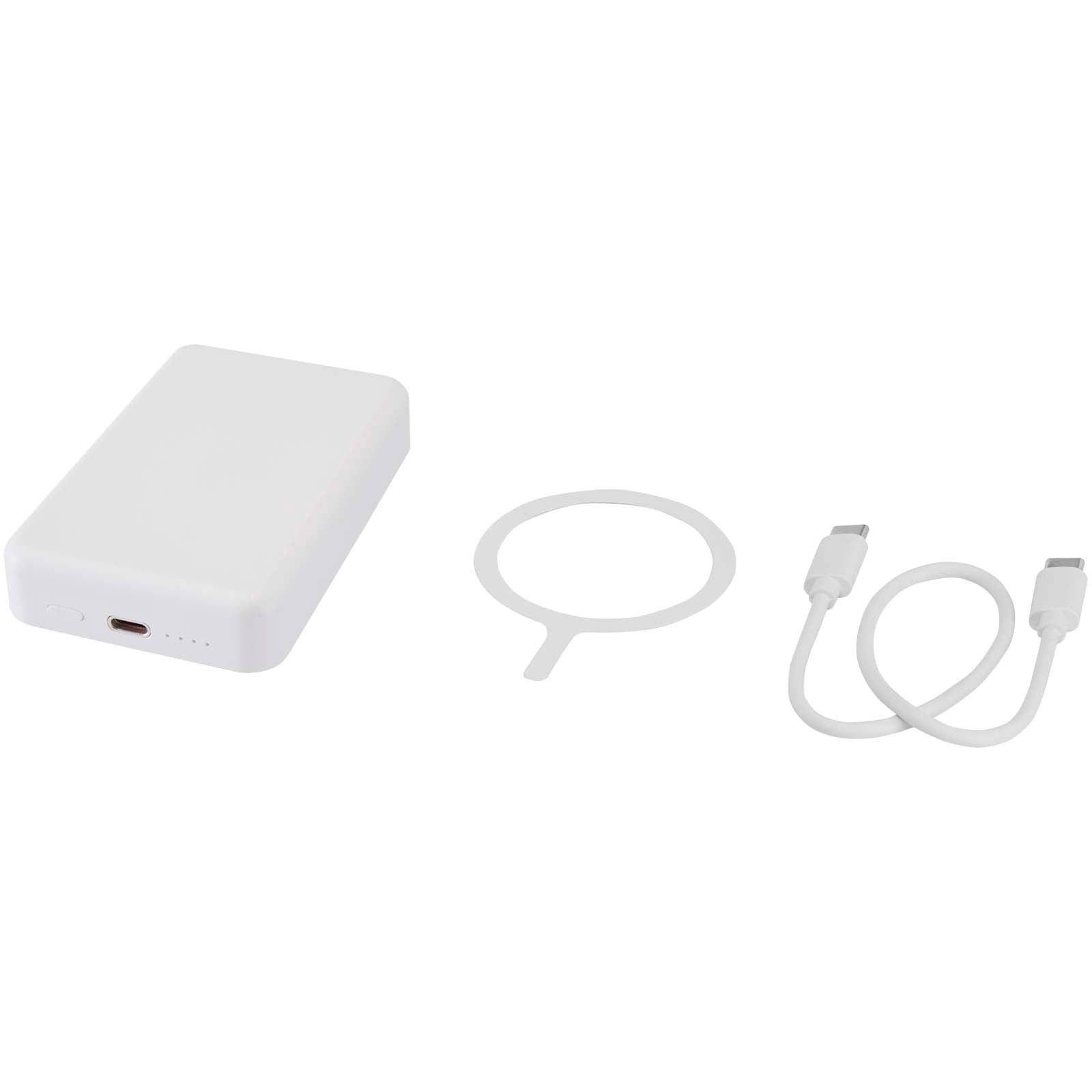 Acrab 15 W 10.000 mAh magnetische kabellose Powerbank mit 20 W PD aus recyceltem Kunststoff