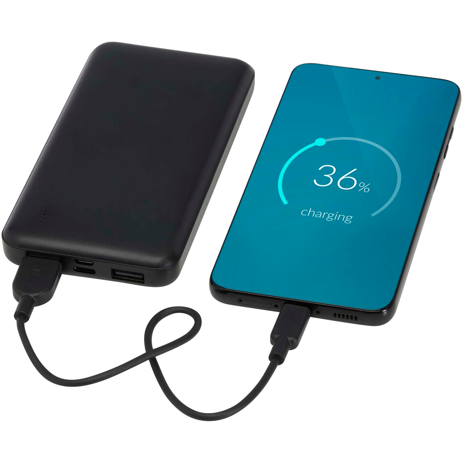 Intan 10 W 10.000 mAh Powerbank aus recyceltem Kunststoff