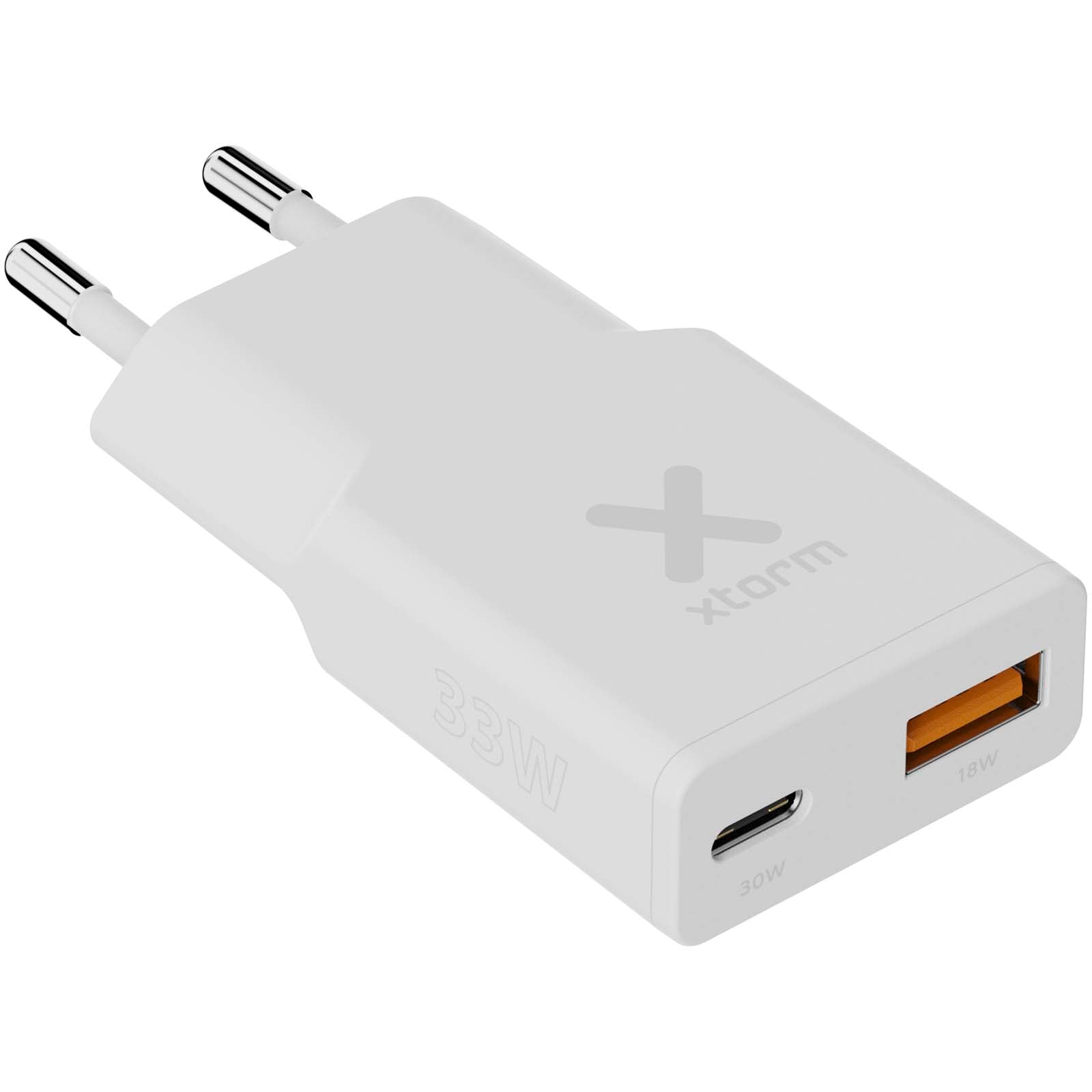 Xtorm XG2SL033 Go2 SlimLine 33W Ladegerät – Weiss