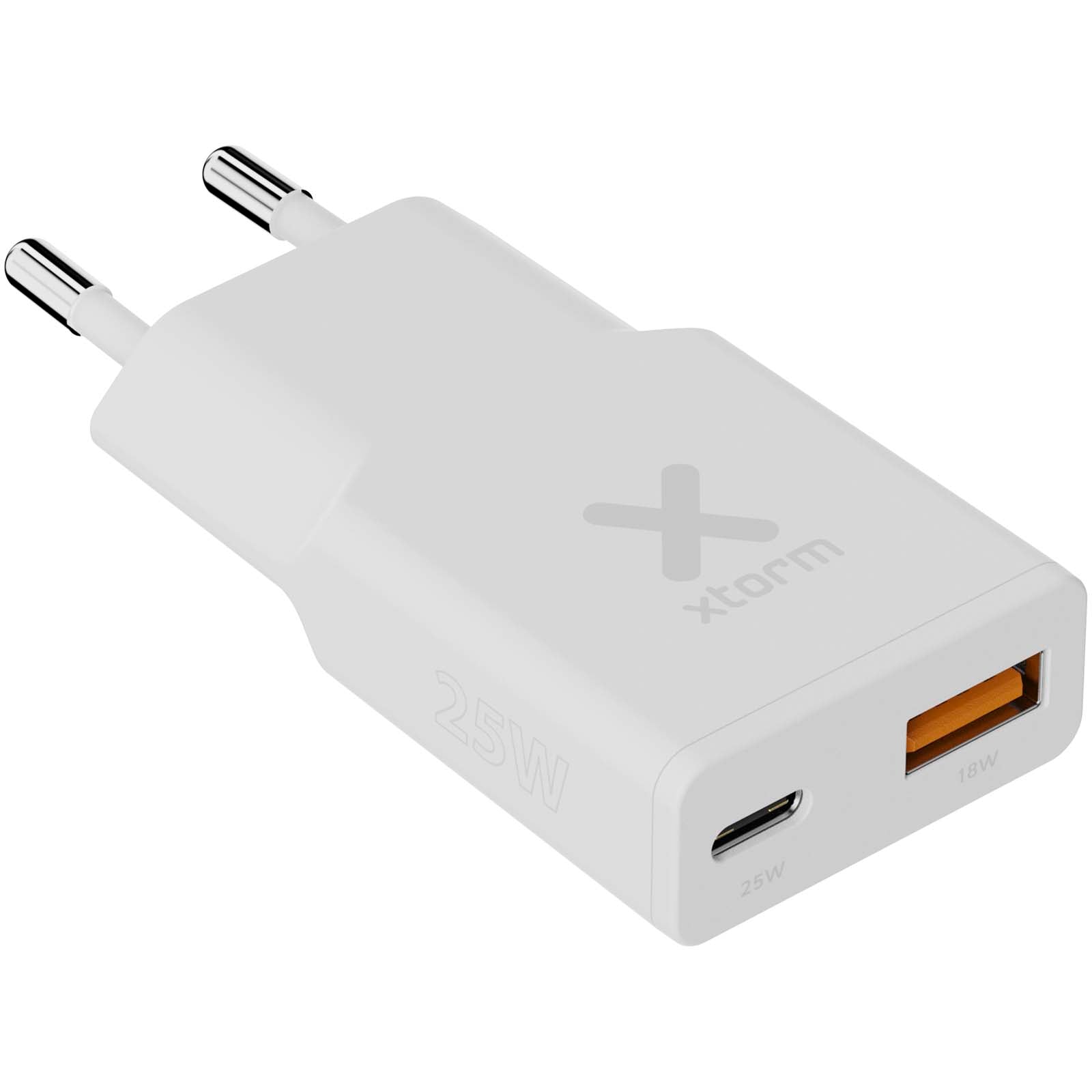 Xtorm XG2SL025 Go2 SlimLine 25W Ladegerät – Weiss
