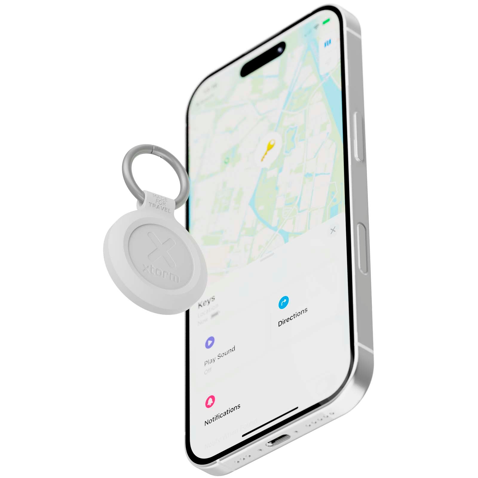 Xtorm XTAG2GA wasserfester Reise-Smart-Tag
