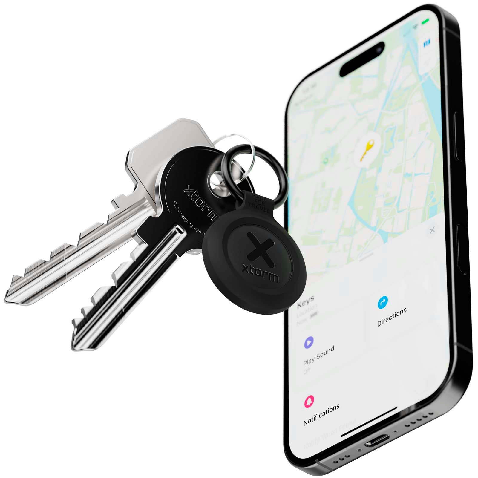 Xtorm XTAG2GA wasserfester Reise-Smart-Tag