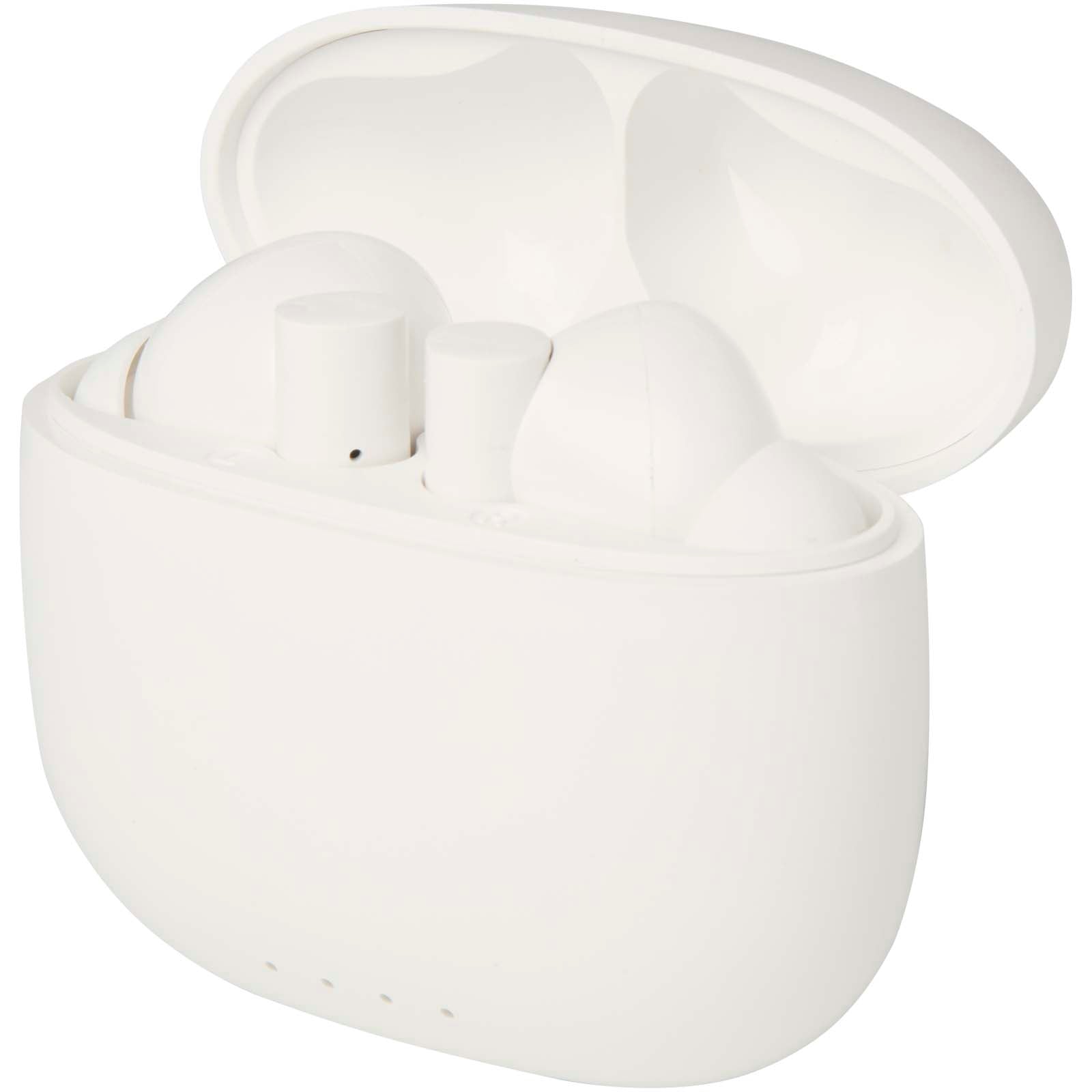 Alterf True Wireless Bluetooth® Headset aus recyceltem Kunststoff mit Silikon-Ohrstöpseln