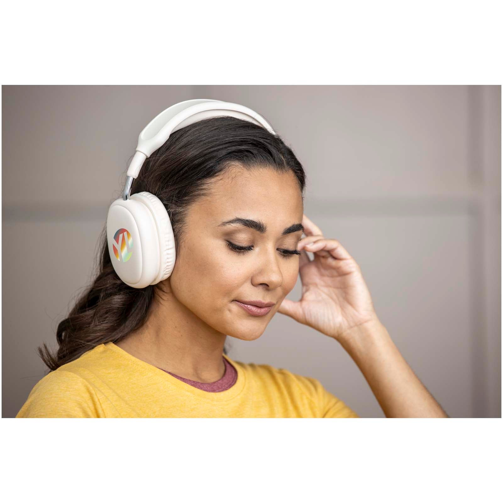 Alzir Over-Ear Wireless Bluetooth® Headset aus recyceltem Kunststoff
