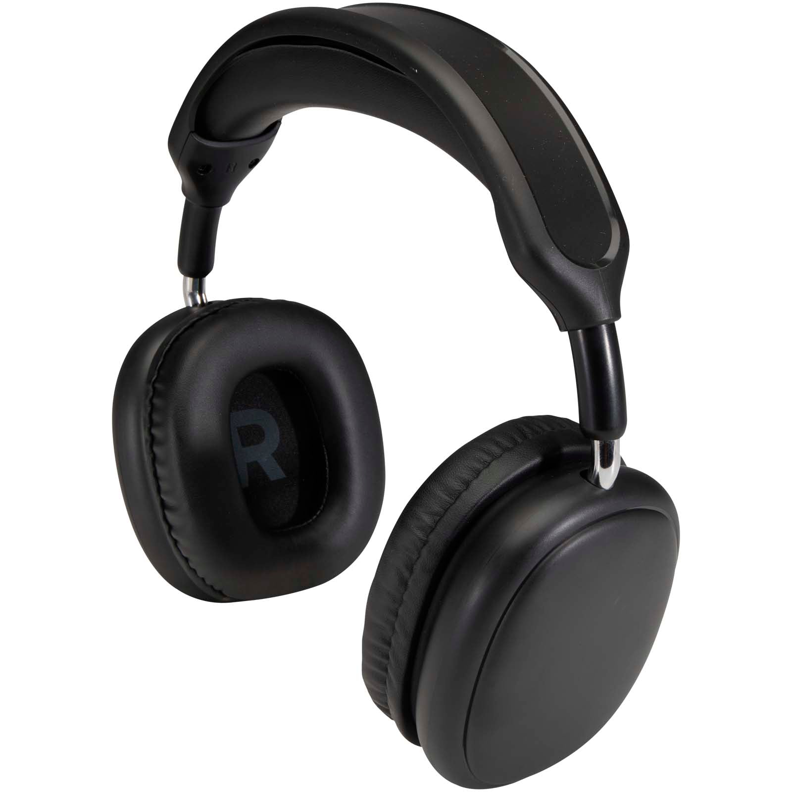 Alzir Over-Ear Wireless Bluetooth® Headset aus recyceltem Kunststoff – Schwarz