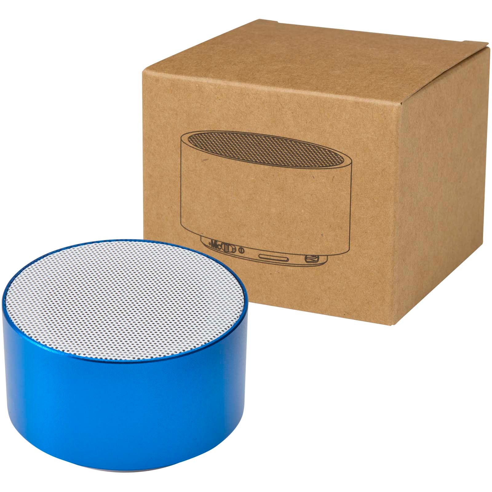 Ankaa 3 W Bluetooth® Lautsprecher aus recyceltem Aluminium – Royalblau