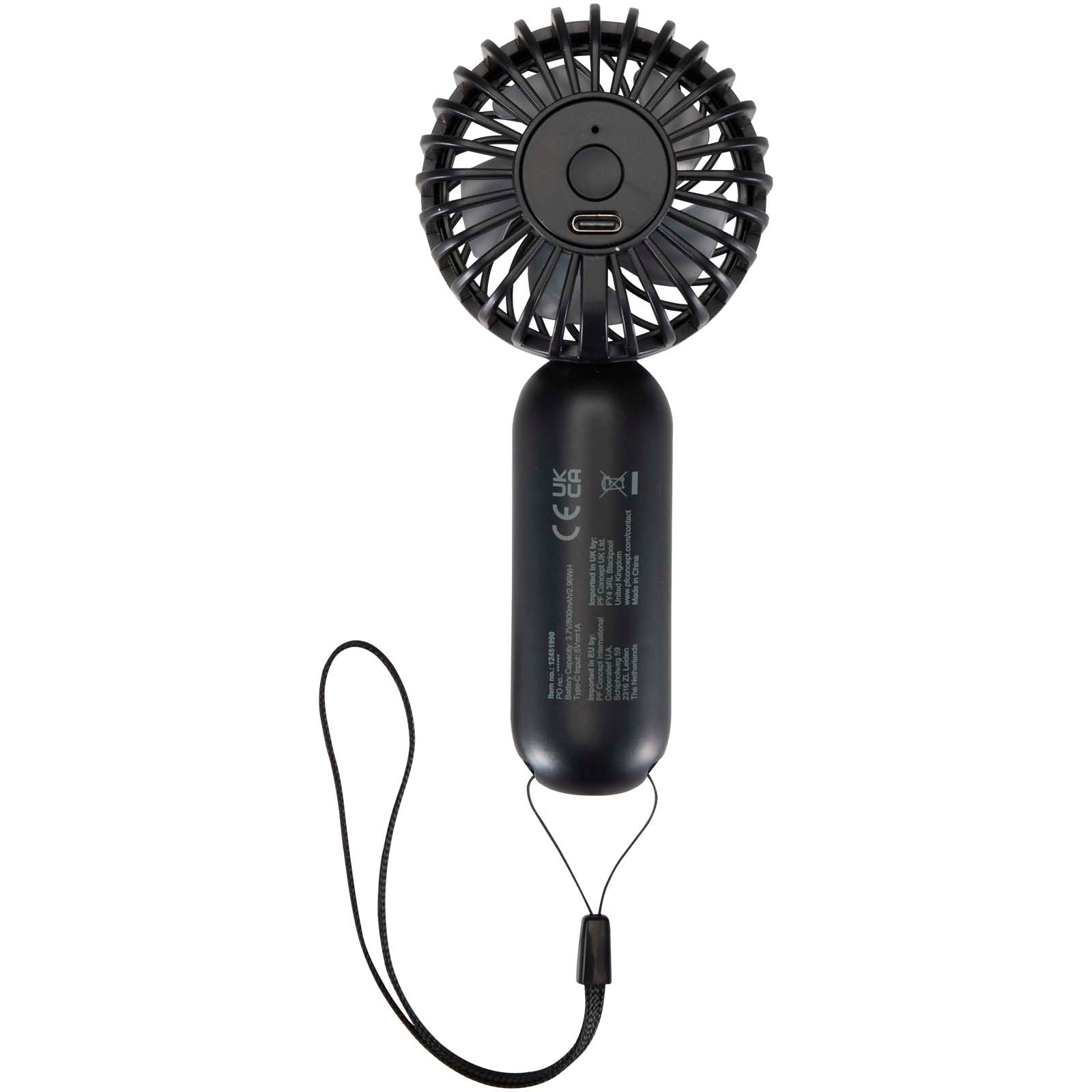 Aervia Tragbarer Ventilator aus recyceltem Kunststoff