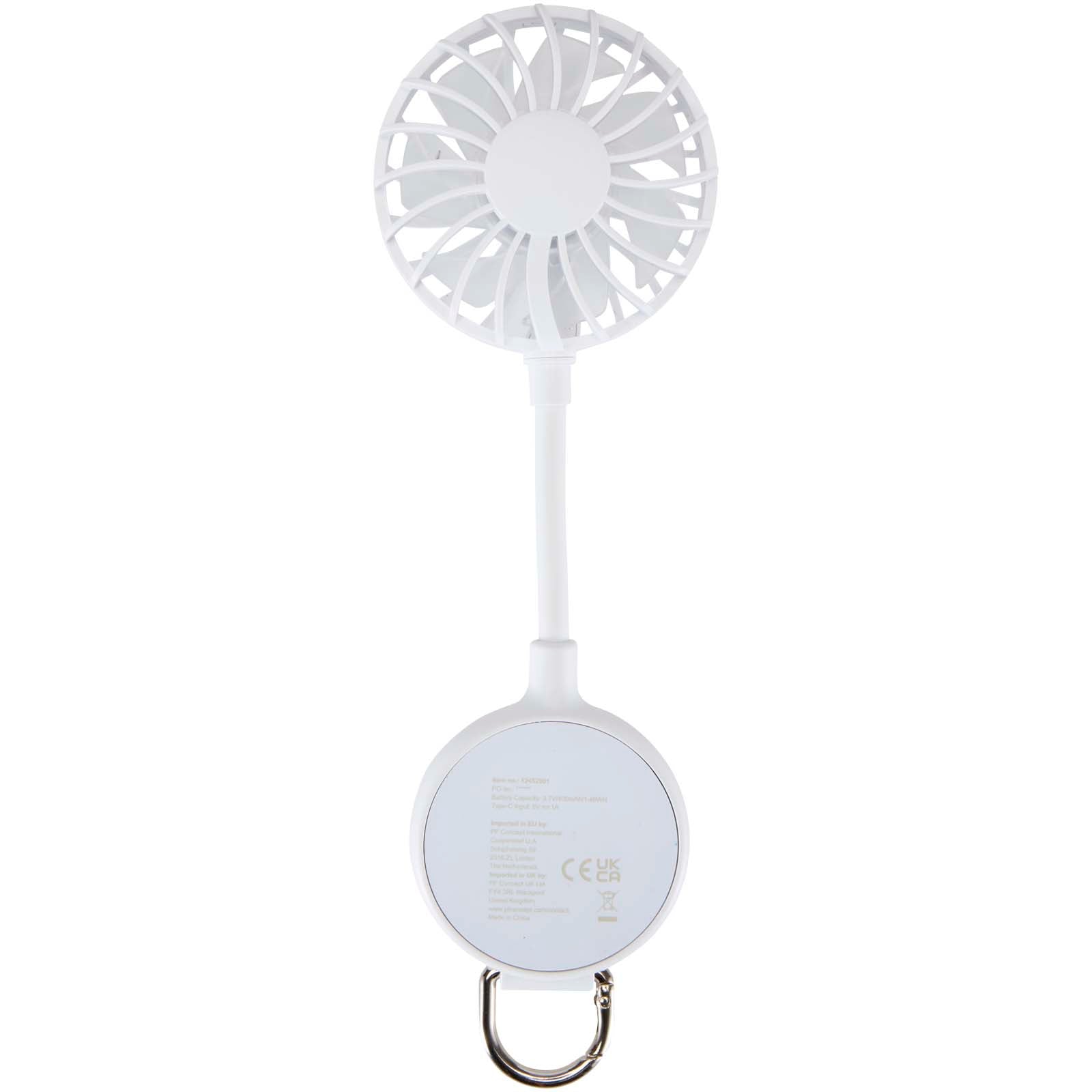 Ventio Magnetischer, tragbarer Ventilator aus recyceltem Kunststoff