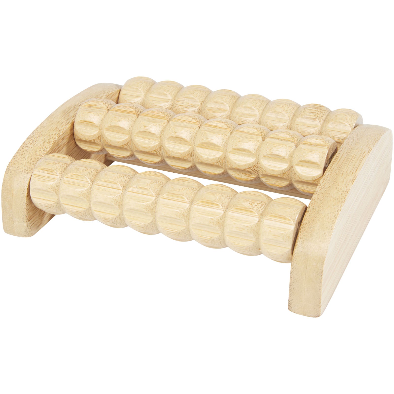 Venis Fußmassageroller aus Bambus – Natural