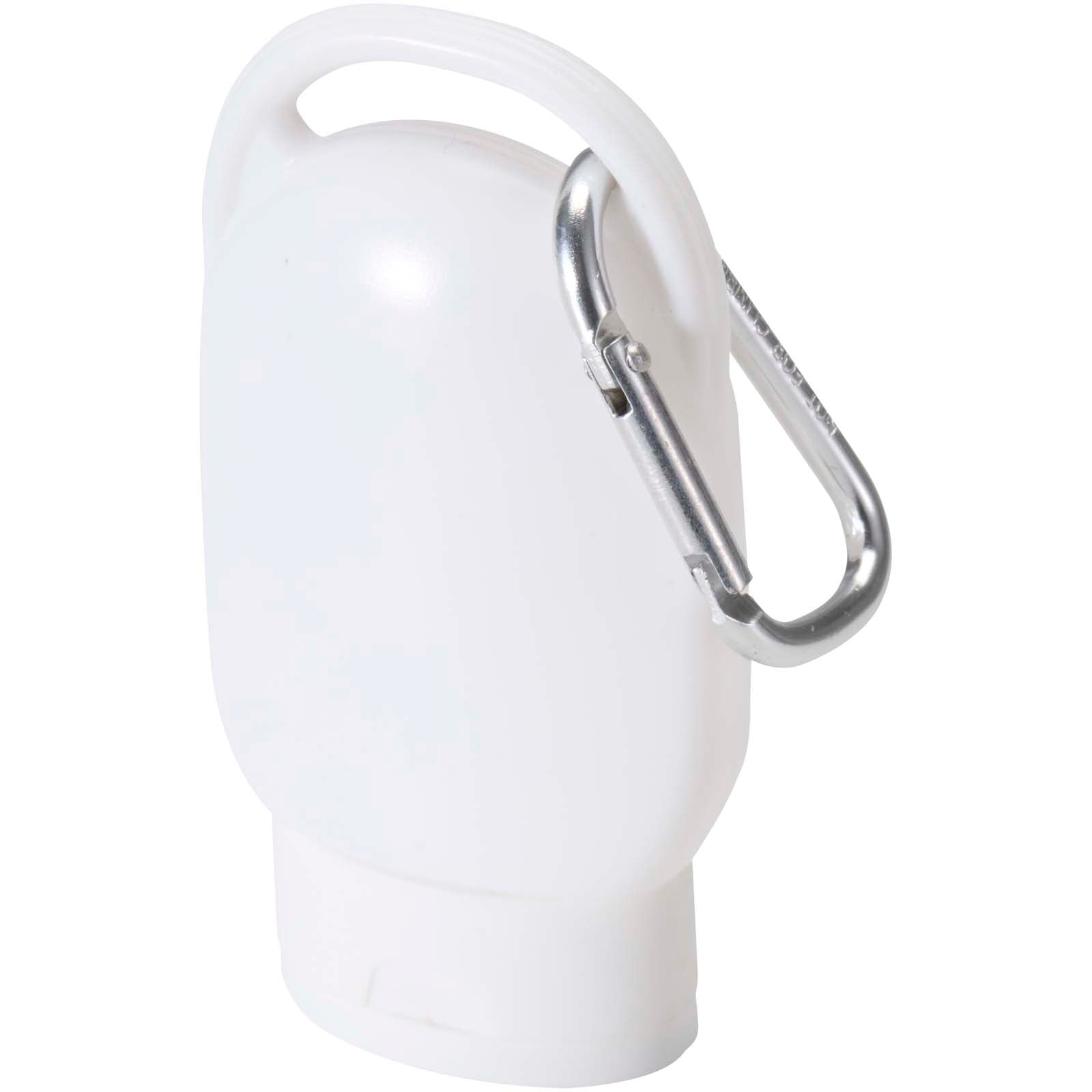 Rosie LSF 30 Sonnencreme mit Karabiner – Weiss