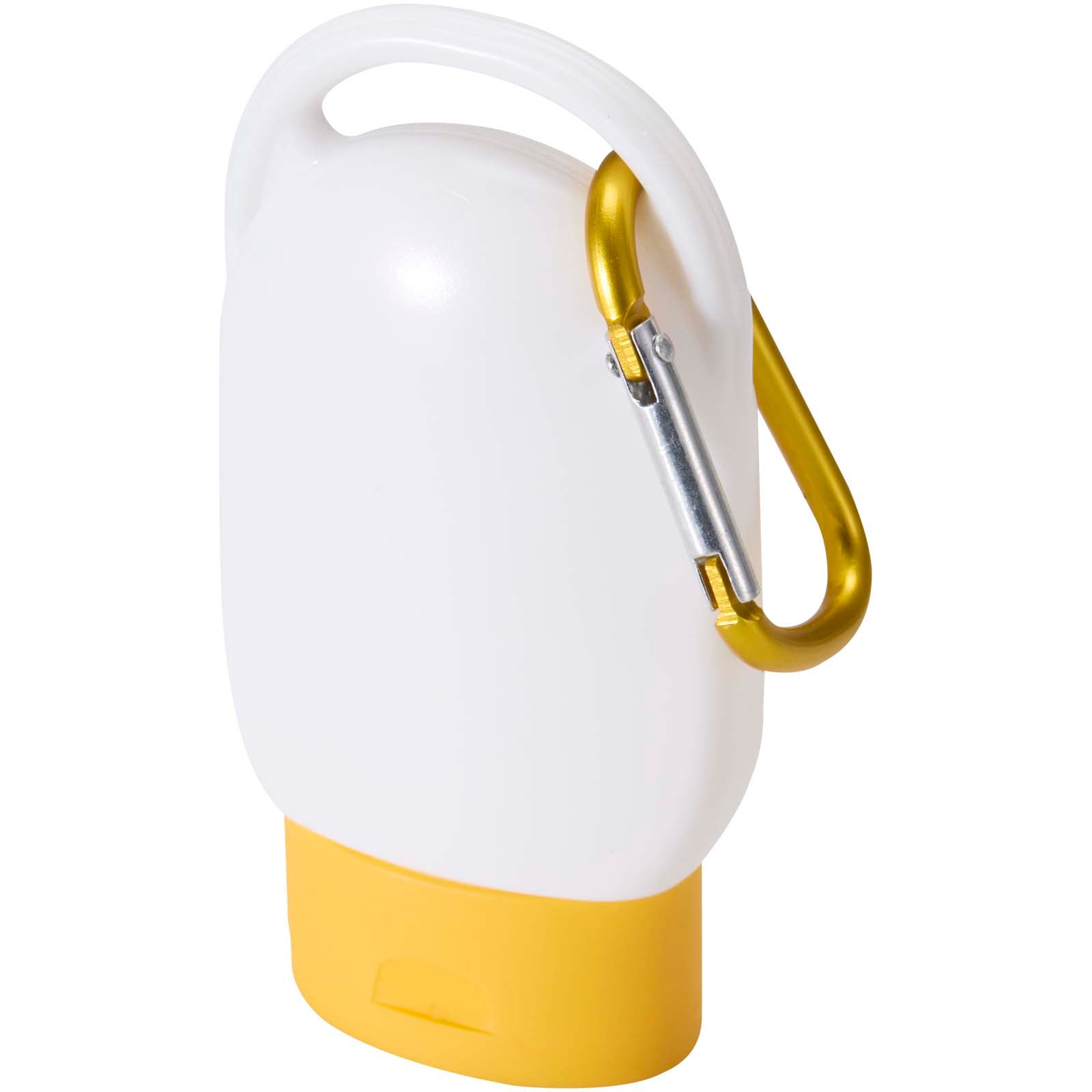 Rosie LSF 30 Sonnencreme mit Karabiner – Gelb