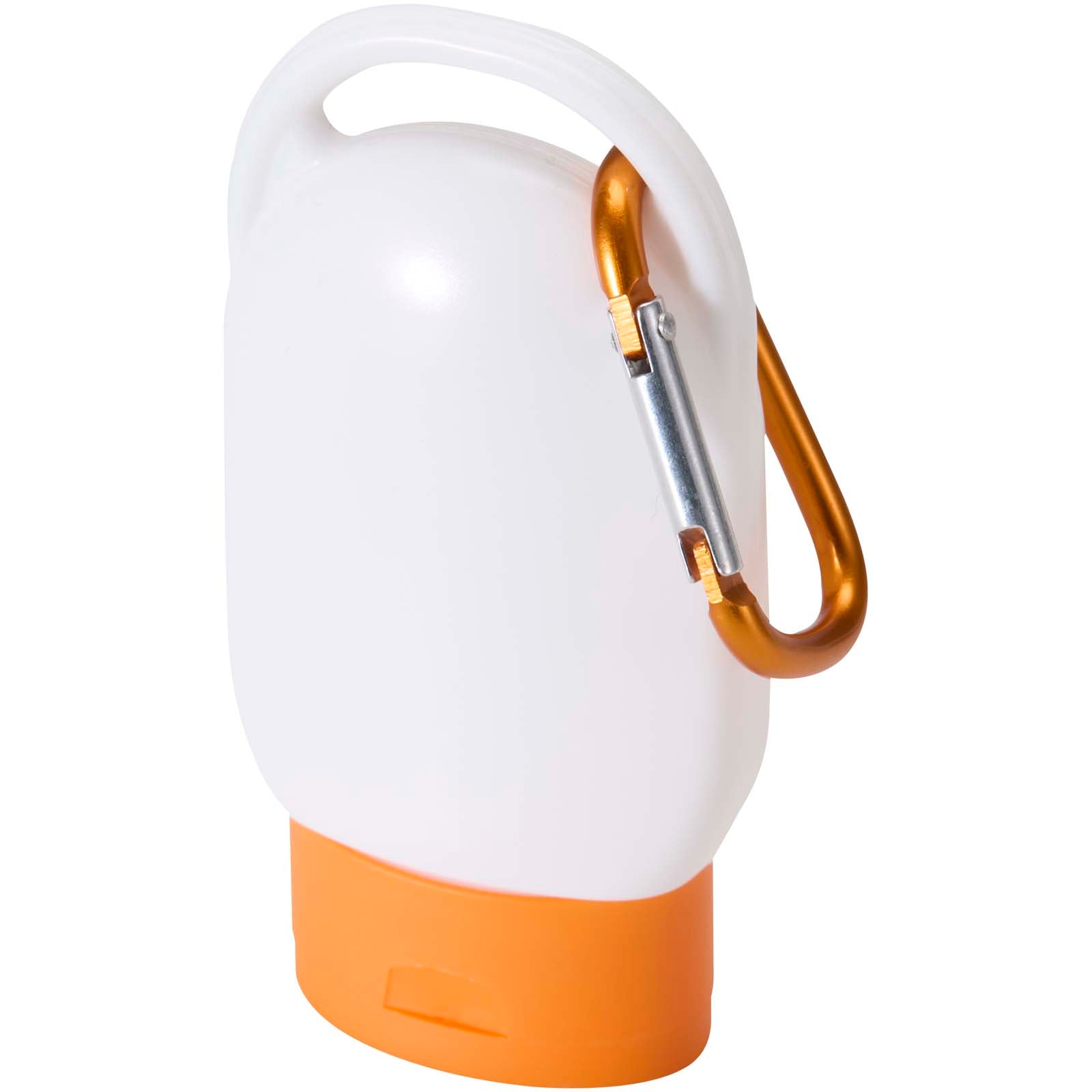 Rosie LSF 30 Sonnencreme mit Karabiner – Orange