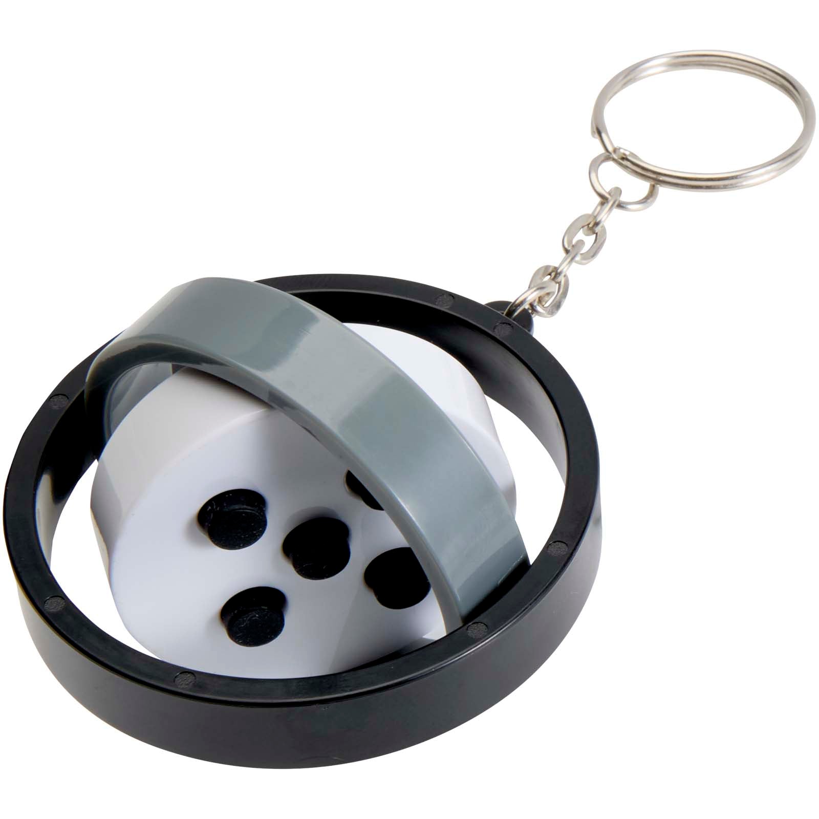 Spinx Gyroskop Fidget Schlüsselanhänger aus recyceltem Kunststoff
