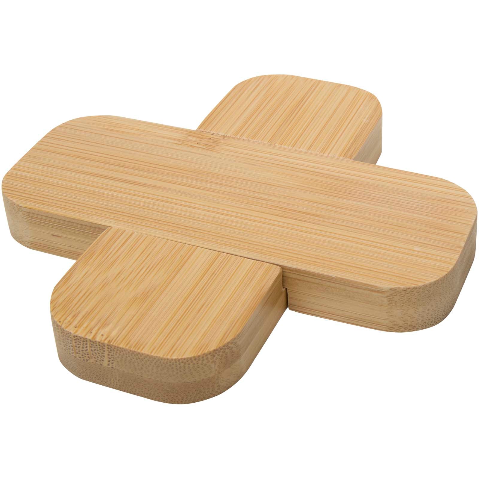 Croc Untersetzer aus Bambus – klein – Natur