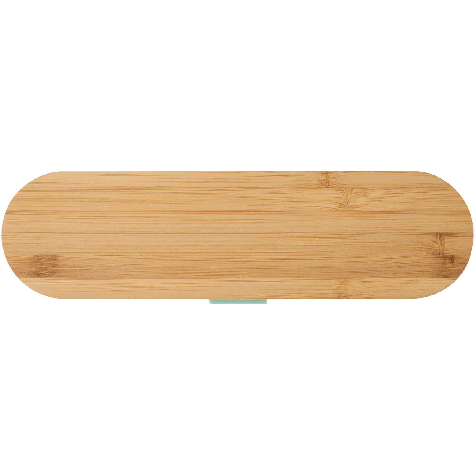 Runa Besteckset mit Bambusdeckel