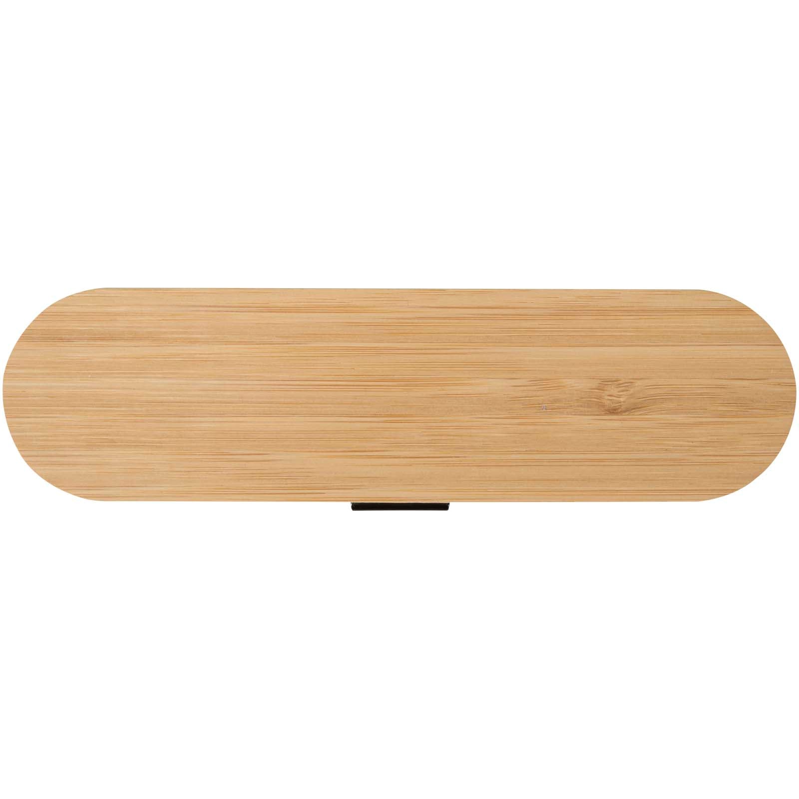 Runa Besteckset mit Bambusdeckel