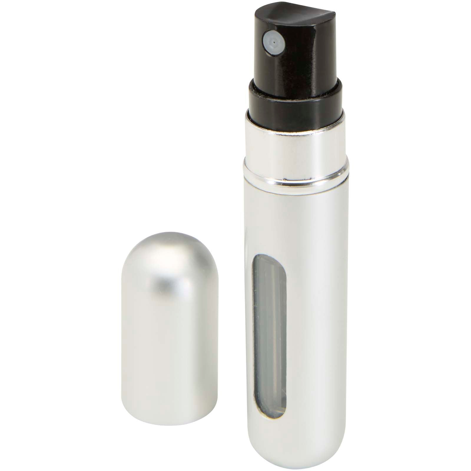 Filla 5 ml tragbare nachfüllbare Parfümflasche – Mattsilber