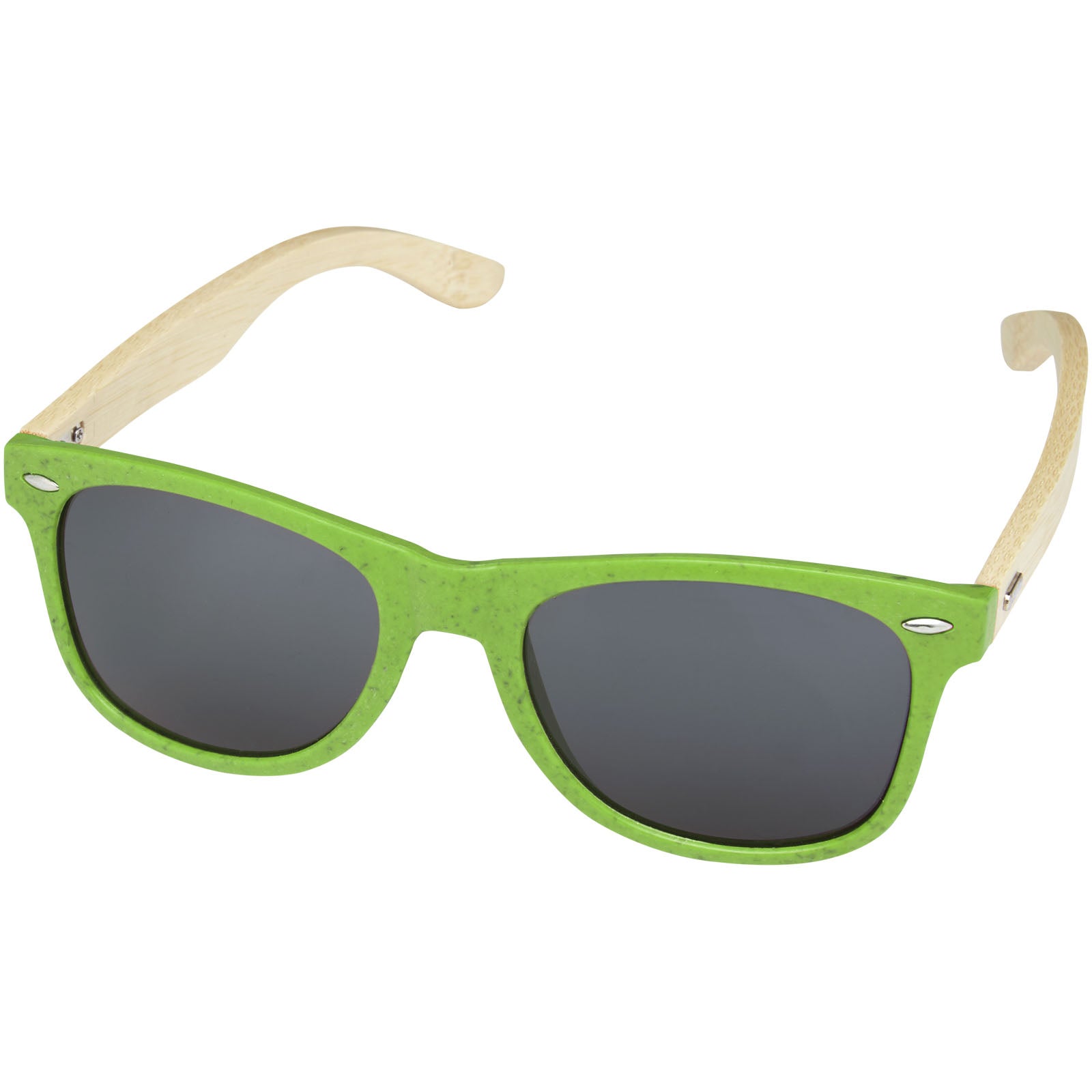Sun Ray Bambus Sonnenbrille – Lindgrün
