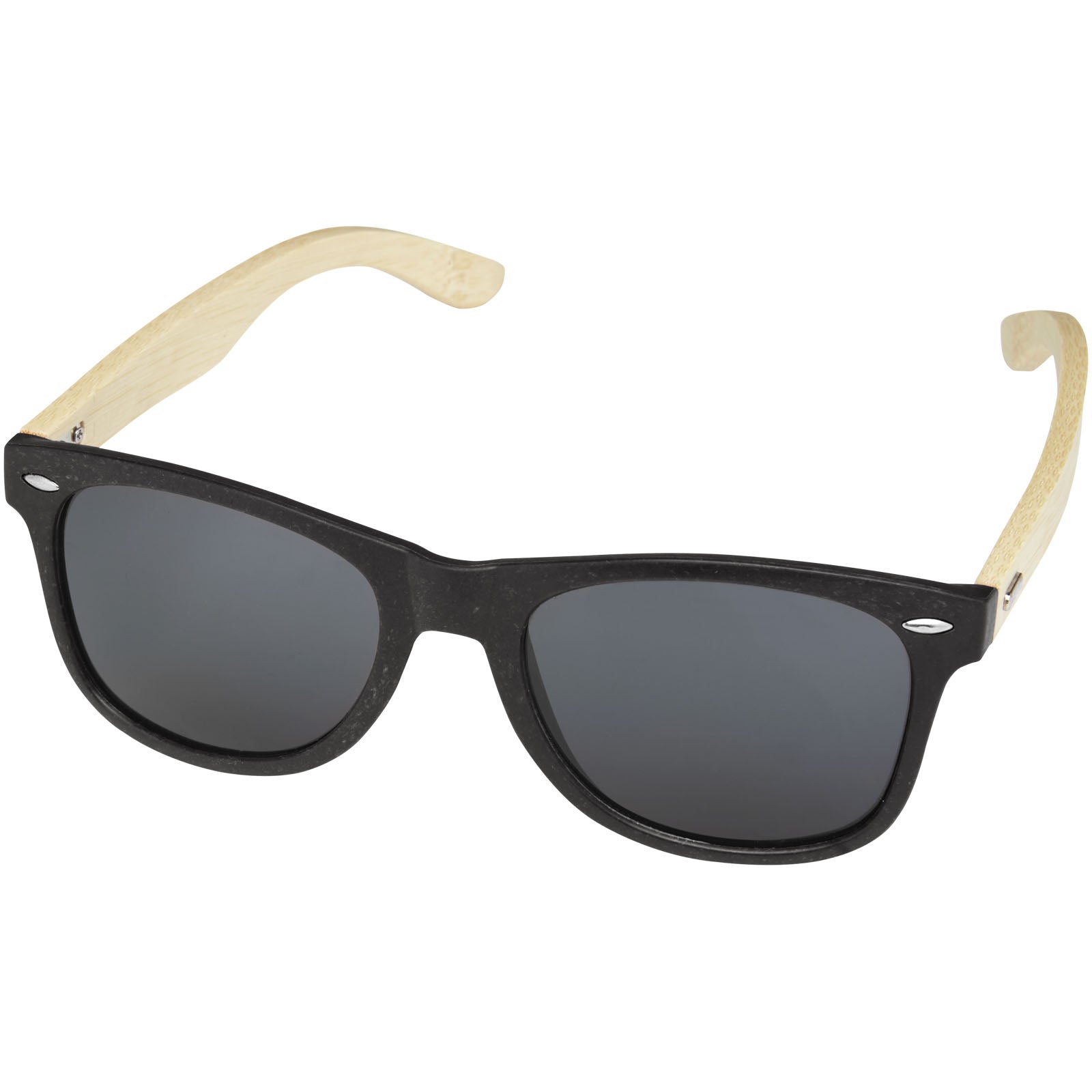 Sun Ray Bambus Sonnenbrille – Schwarz