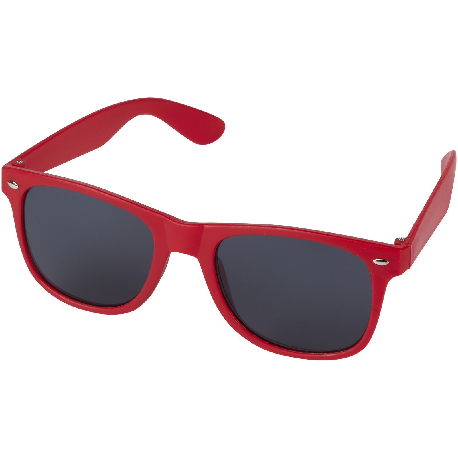 Sun Ray Sonnenbrille aus recyceltem Kunststoff – Rot