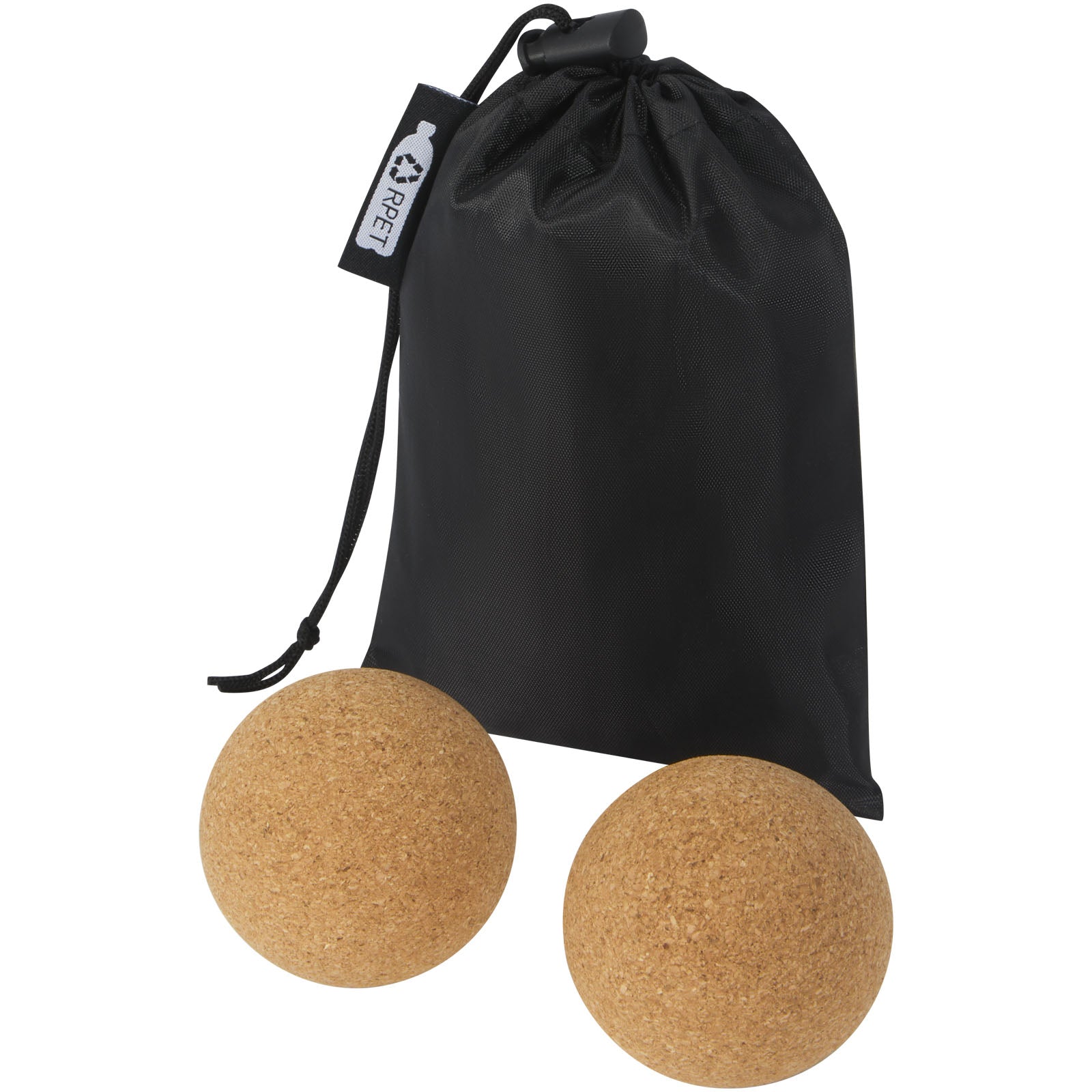 Trikona Kork Yoga Ball 2er Set – Natural