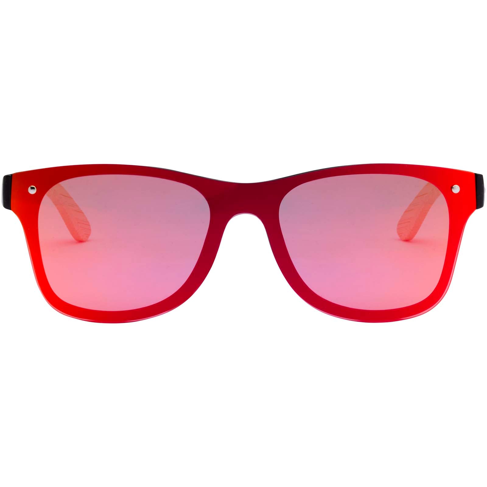 Tan Sonnenbrille mit Bambusbügeln