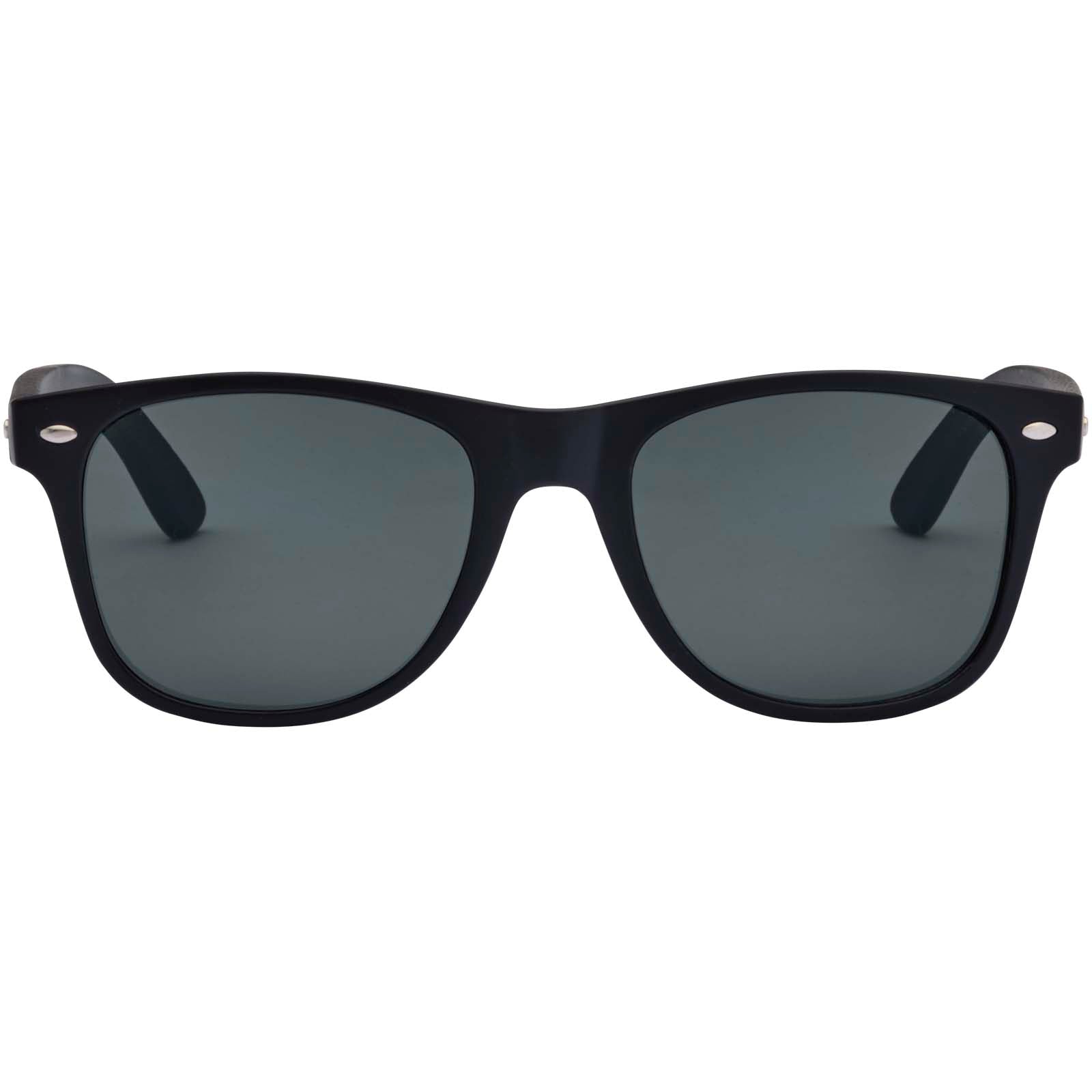 Arlo Bambus Sonnenbrille mit schwarzer Beschichtung