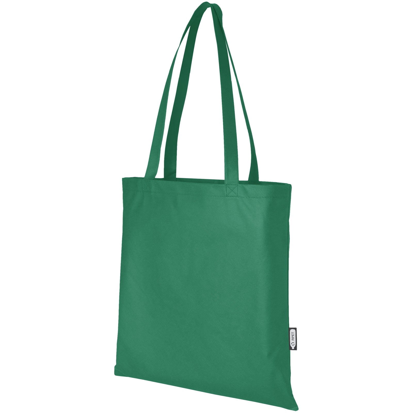 Zeus Non Woven große Tragetasche 6L aus GRS Recyclingmaterial 6 L – Grün