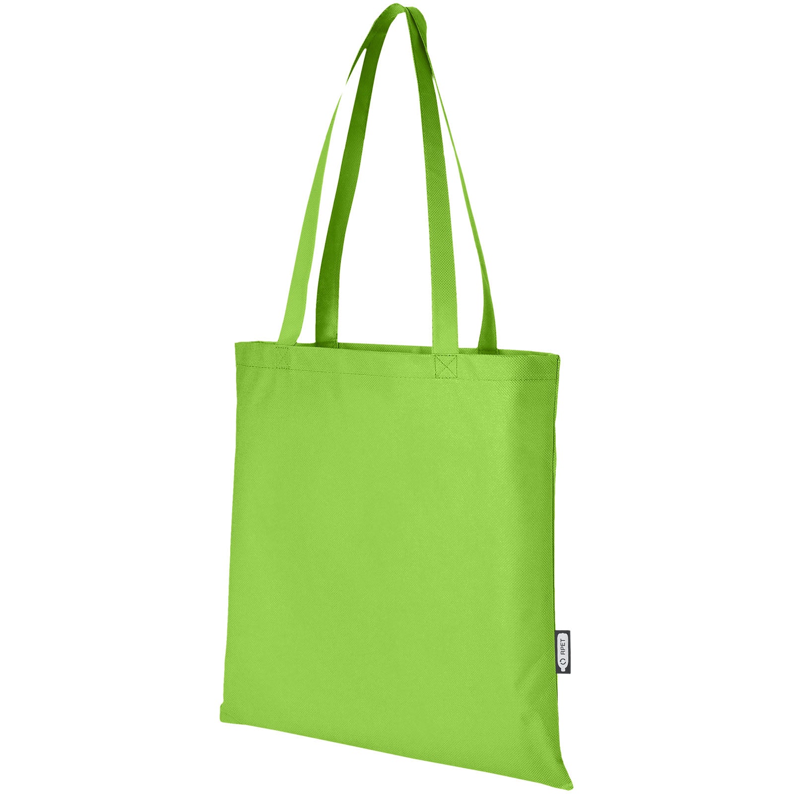 Zeus Non Woven große Tragetasche 6L aus GRS Recyclingmaterial 6 L – Limone