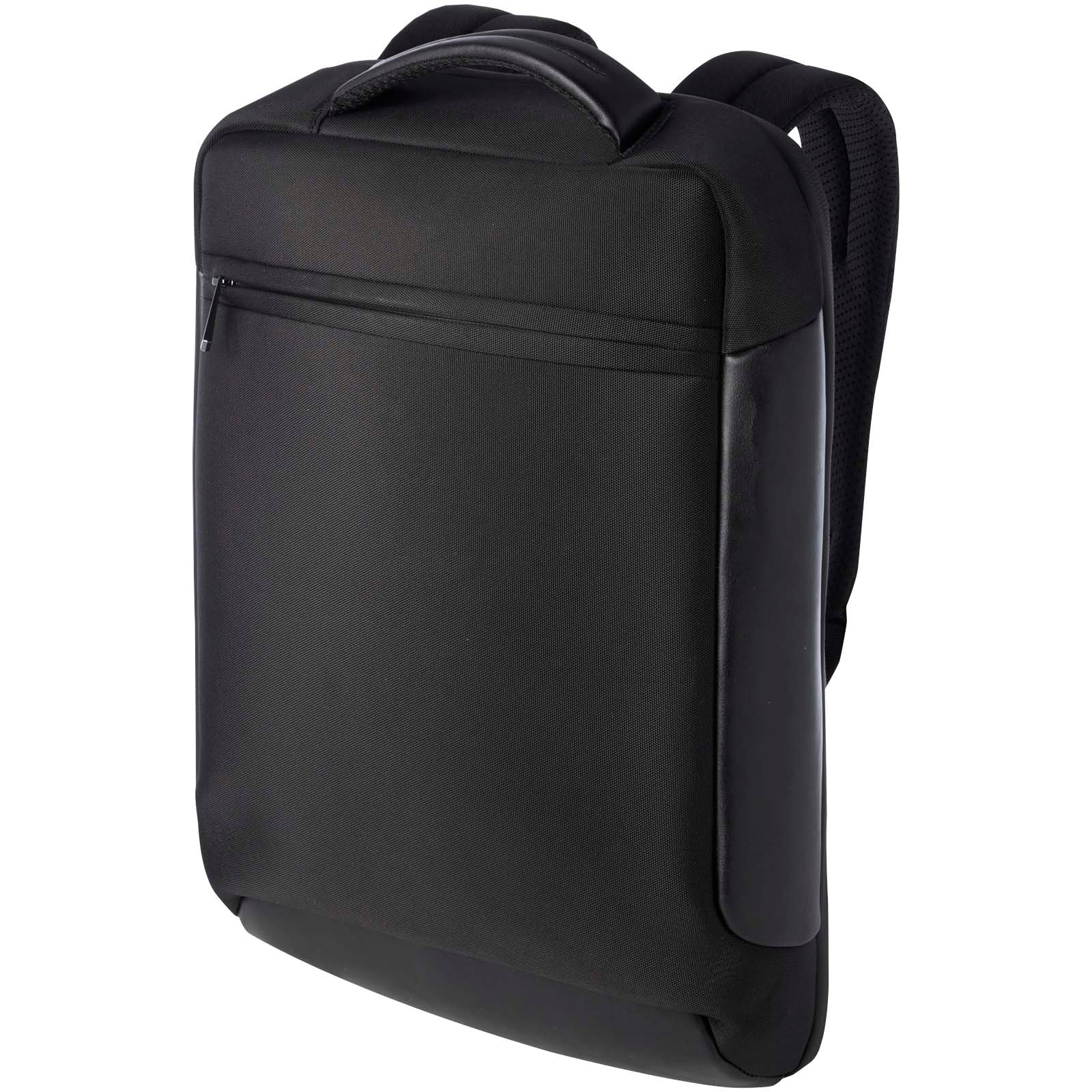 Expedition Pro 15,6" kompakter Laptop-Rucksack GRS Recyclingmaterial 12 L – Schwarz
