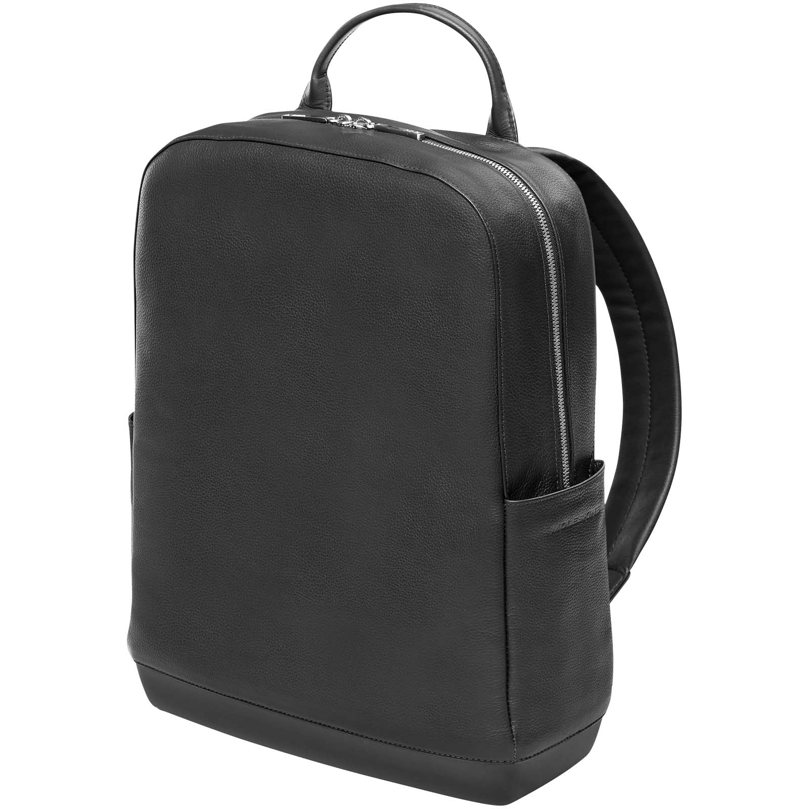 Moleskine Classic Rucksack aus Leder – Schwarz