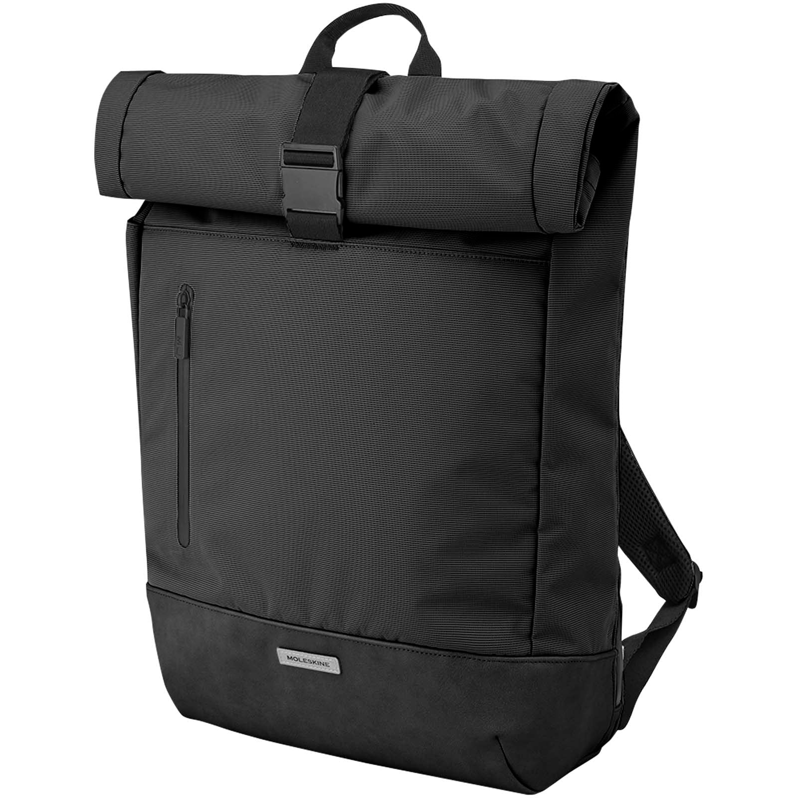 Moleskine Metro Rolltop Rucksack – Schwarz