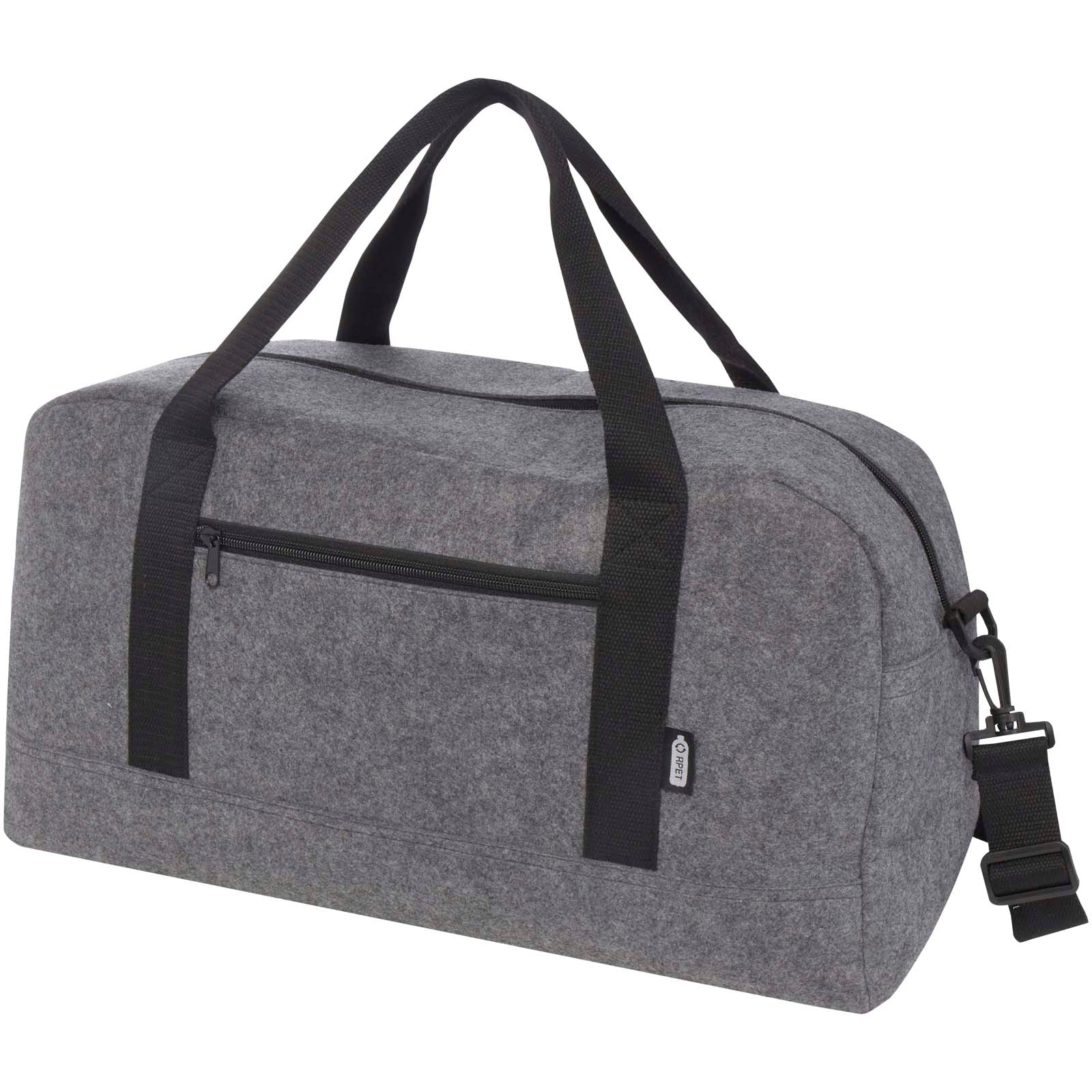 Felta Reisetasche aus recyceltem GRS-Material 35 L – Mittelgrau