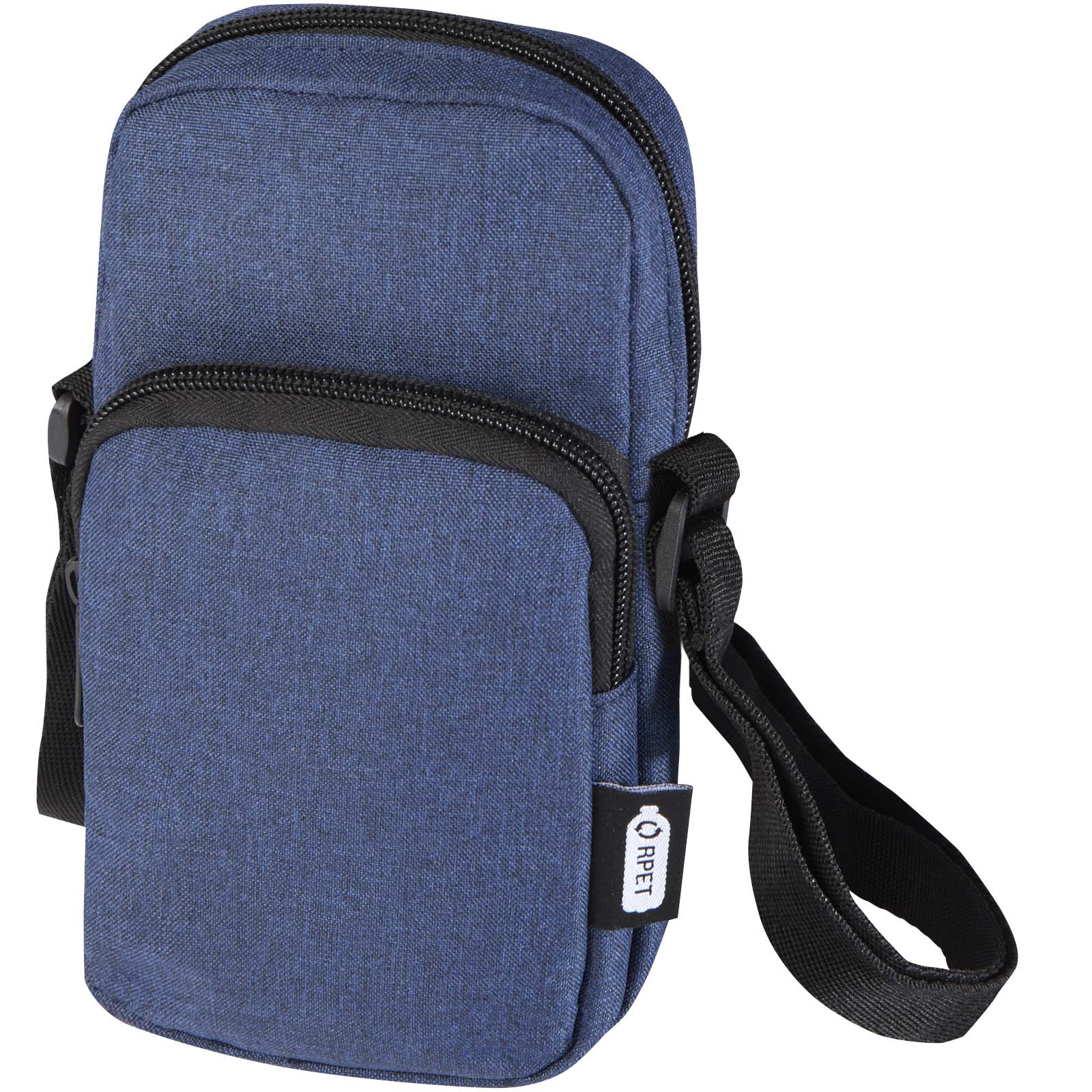 Ross Handytasche aus recyceltem GRS-Material – Heather Navy