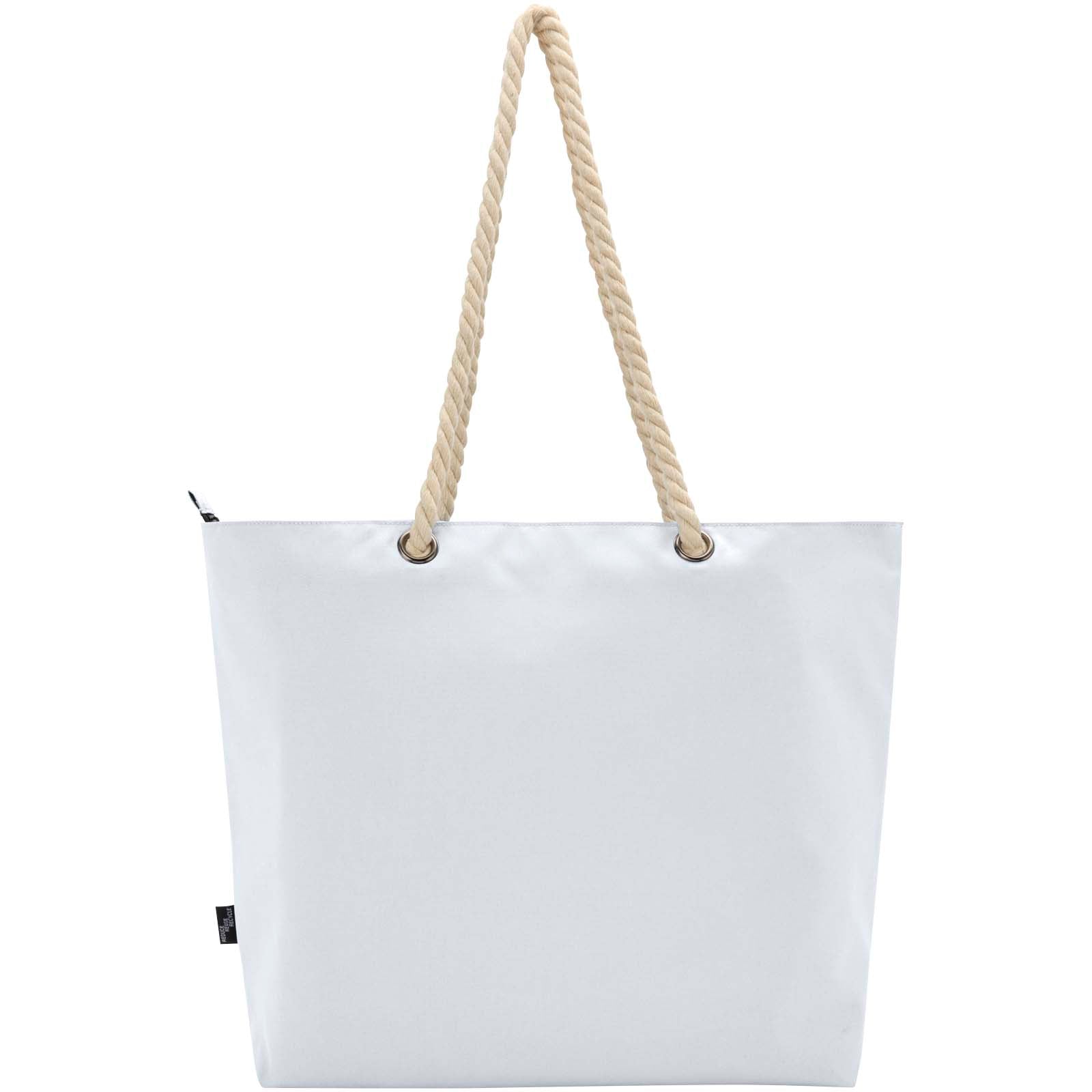 Panama Strandkühltasche mit Kordelgriffen aus recyceltem GRS-Material, 23L