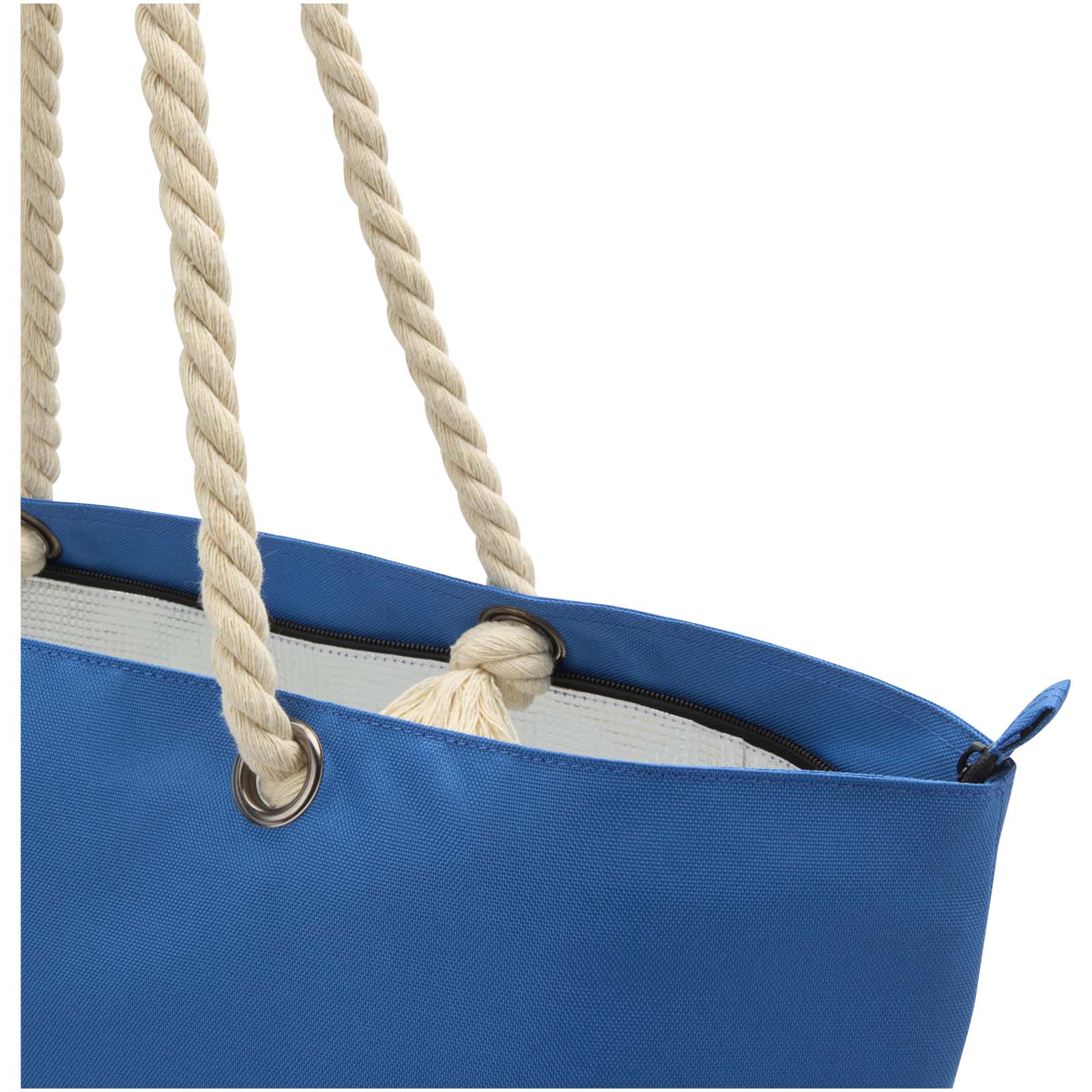 Panama Strandkühltasche mit Kordelgriffen aus recyceltem GRS-Material, 23L