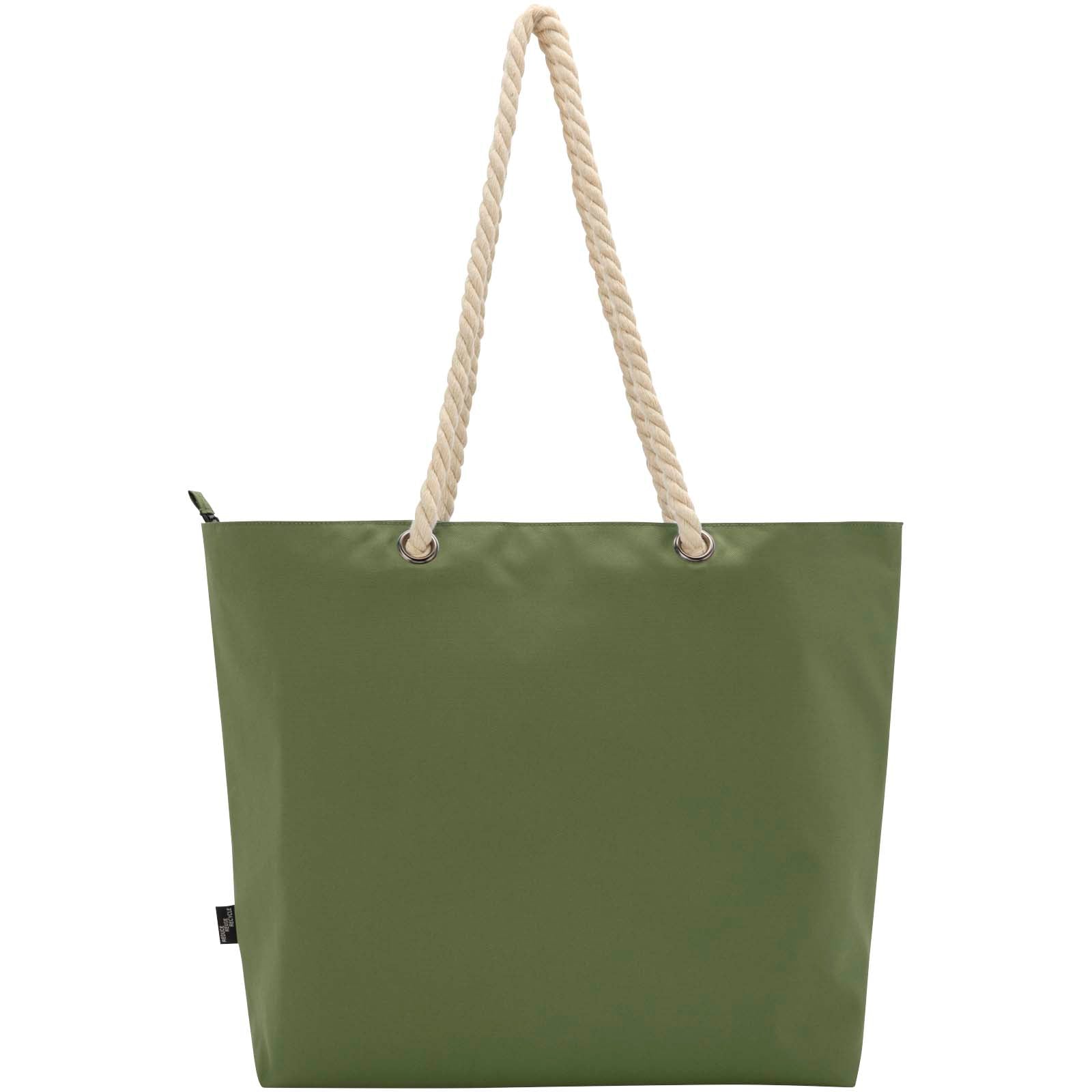 Panama Strandkühltasche mit Kordelgriffen aus recyceltem GRS-Material, 23L