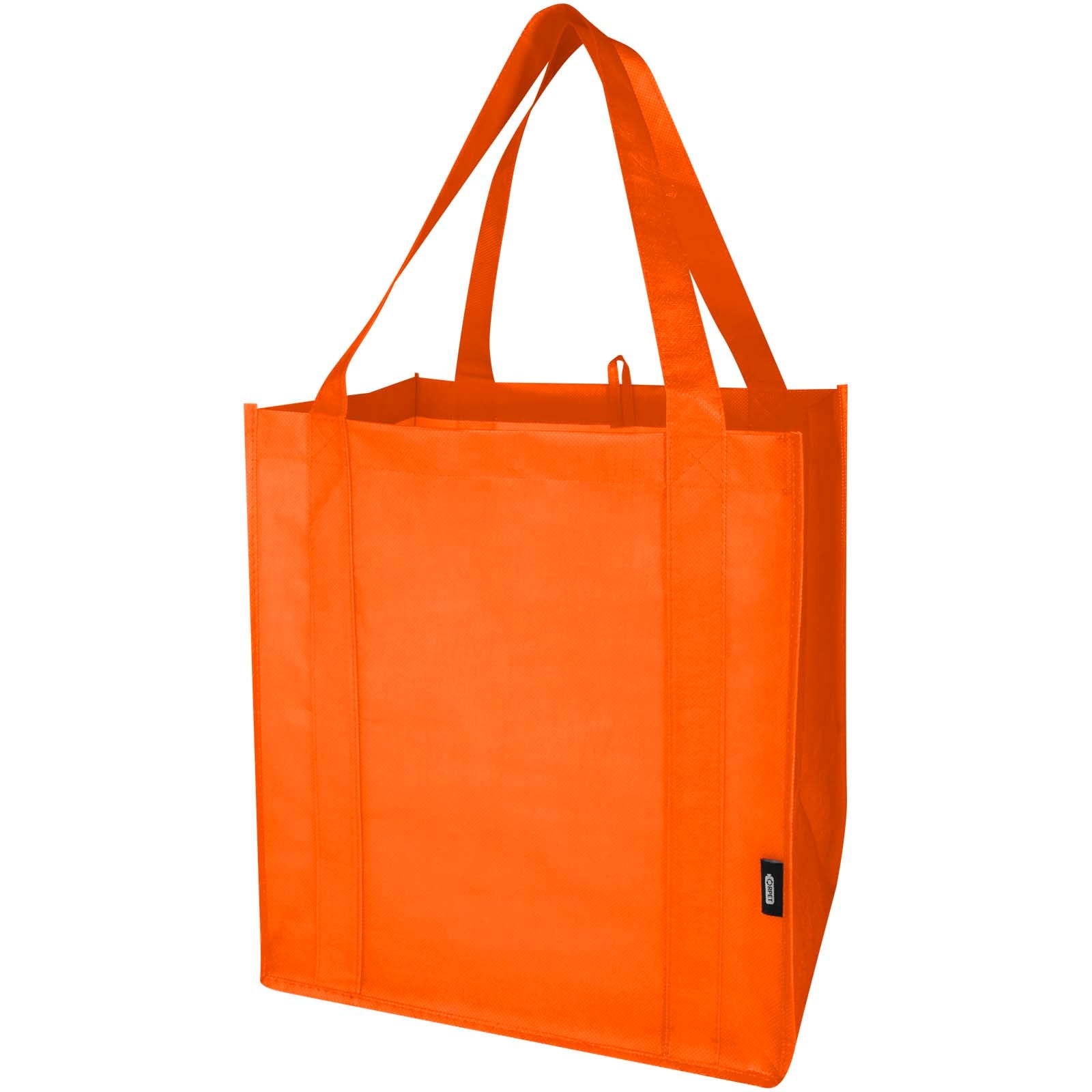 Liberty Tragetasche mit hartem Boden aus recyceltem GRS Non Woven 6 L – Orange