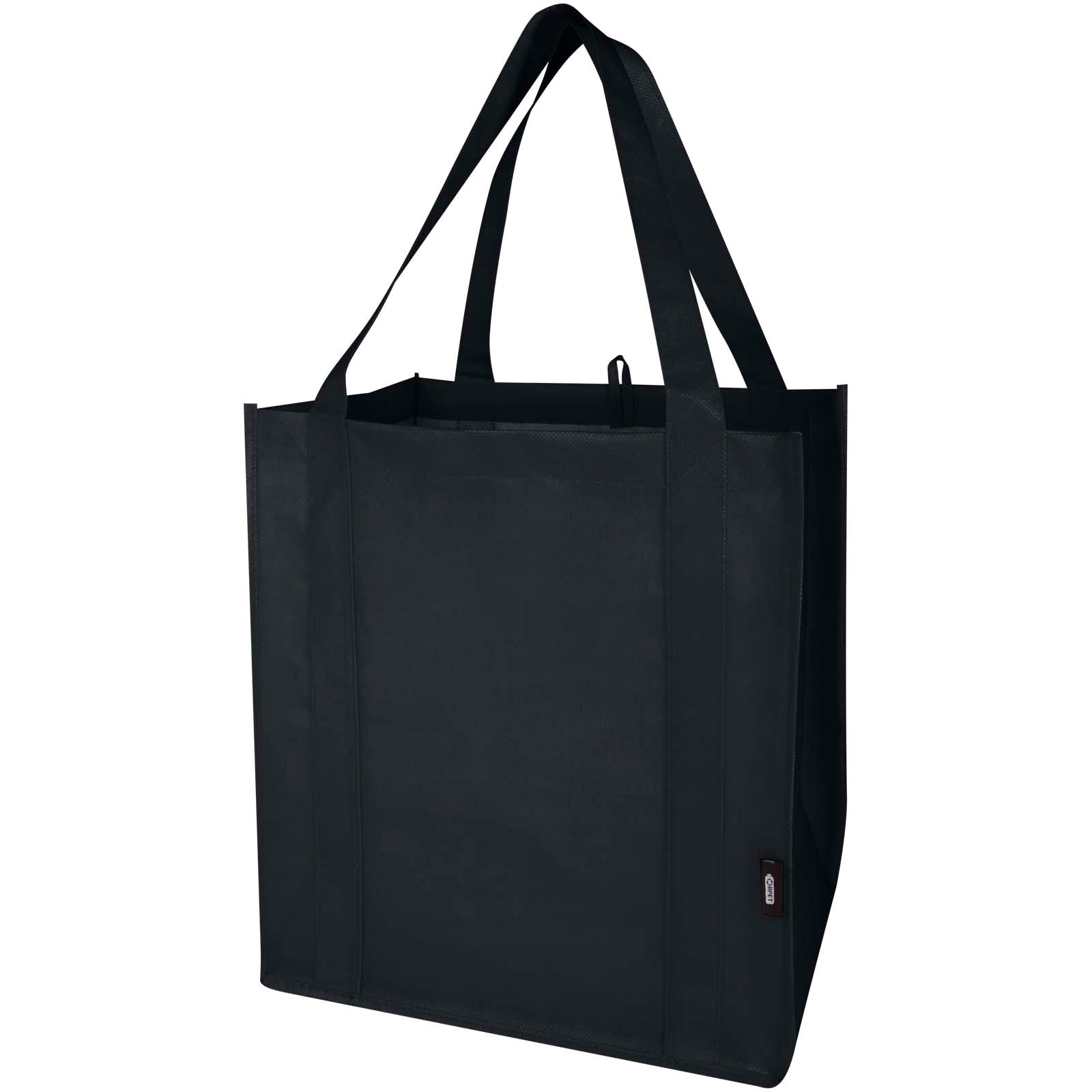Liberty Tragetasche mit hartem Boden aus recyceltem GRS Non Woven 6 L – Schwarz