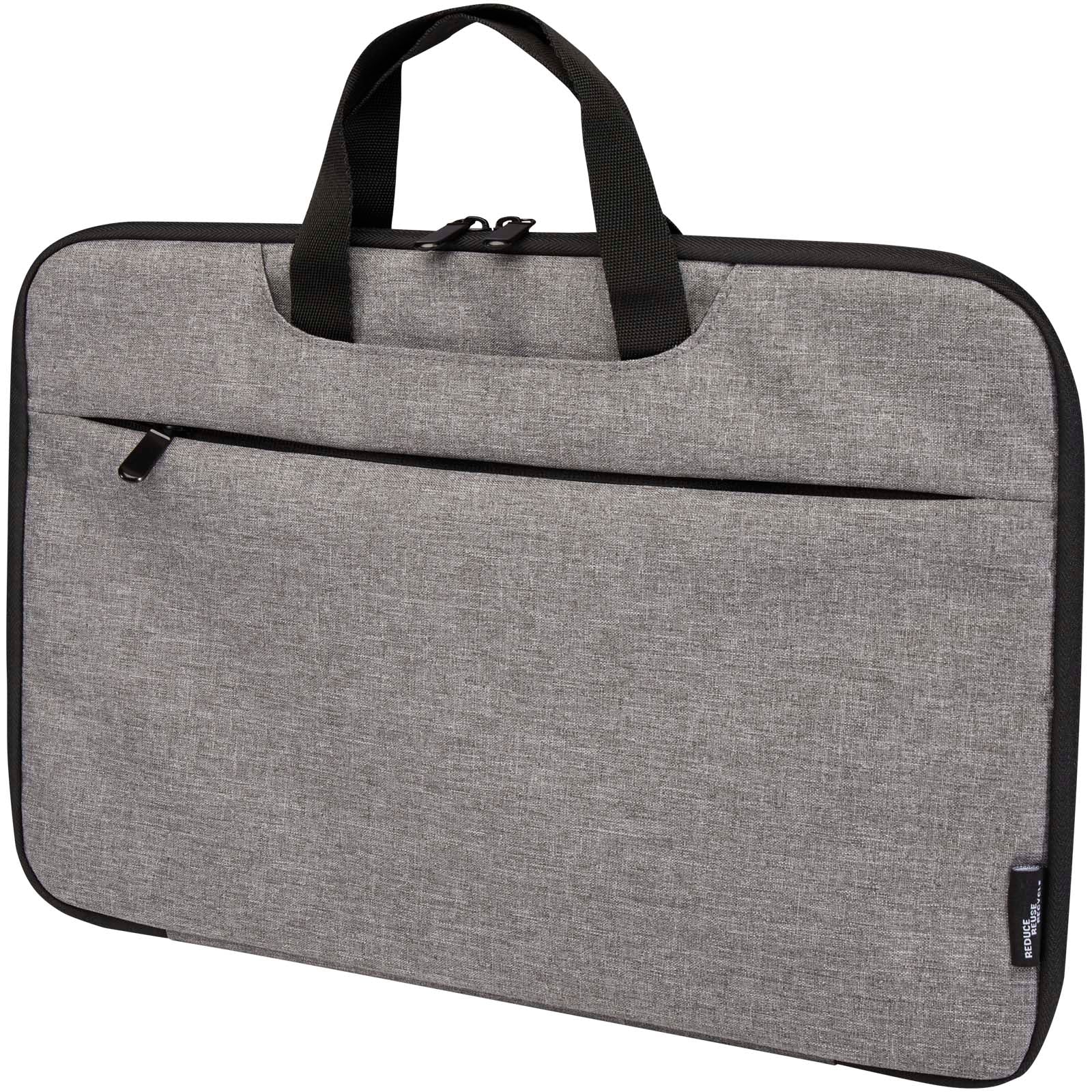 Libra 14” 2-in-1-Laptoptasche aus recyceltem GRS-Material 3 L – Heather Grau