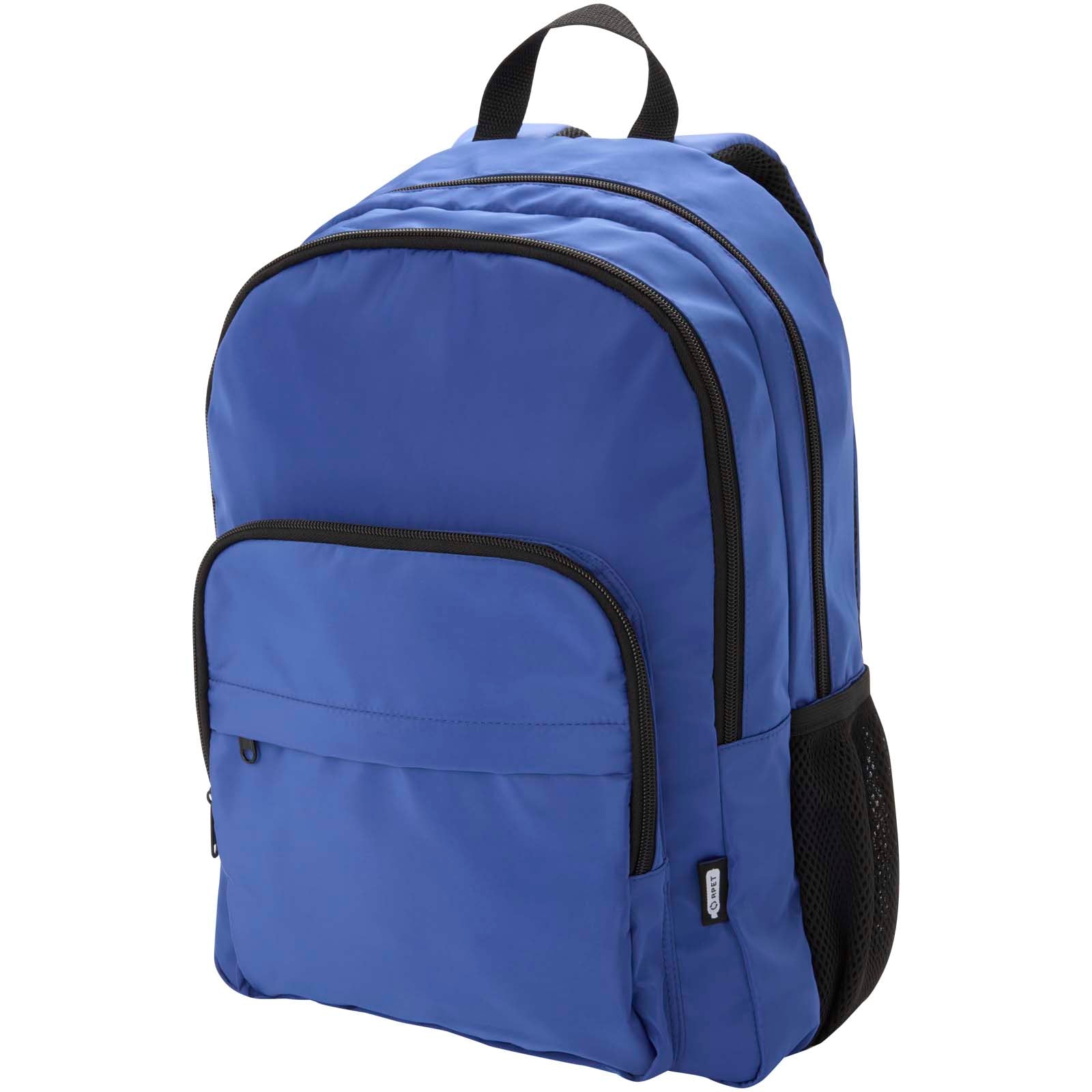 Trend Plus 15" Laptop-Rucksack aus recyceltem GRS-Material 20 L – Royalblau