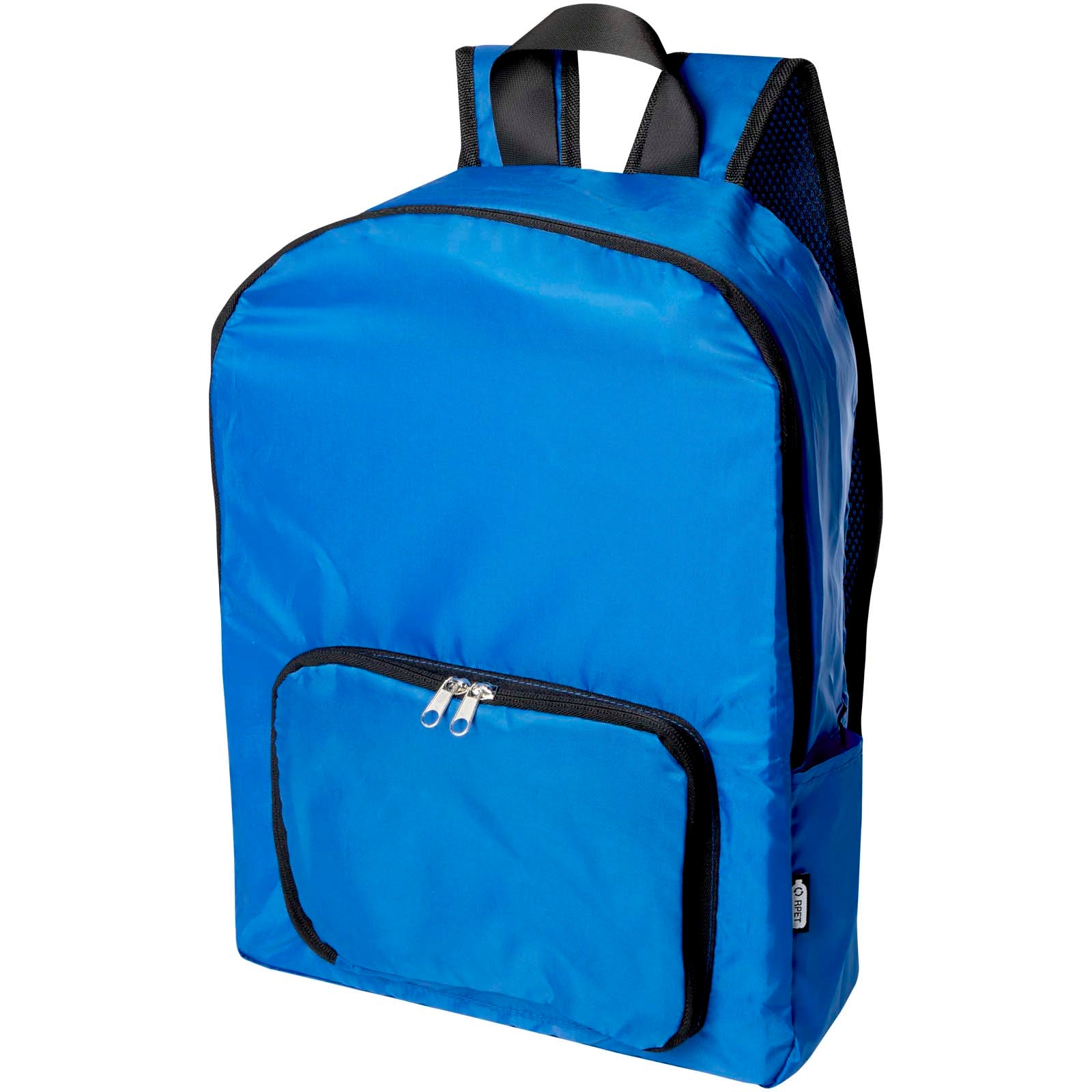EcoFold faltbarer RPET Rucksack 15 L – Royalblau
