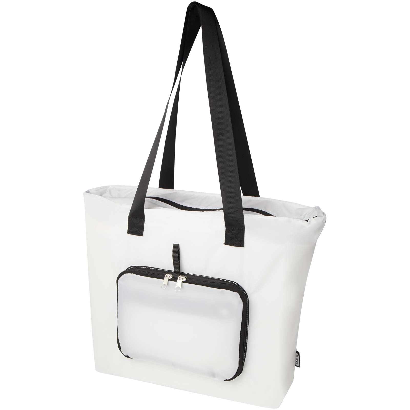 EcoFold faltbare RPET Tragetasche 16 L – Weiss