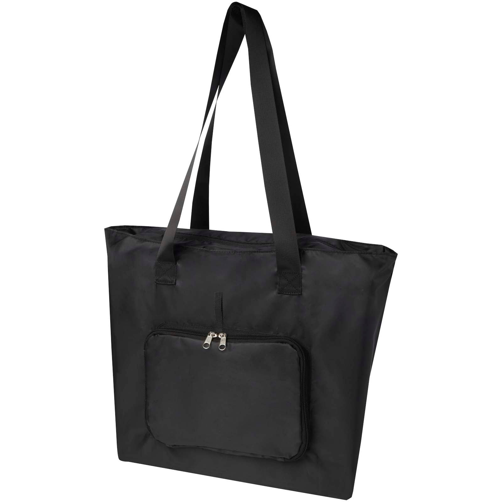 EcoFold faltbare RPET Tragetasche 16 L – Schwarz