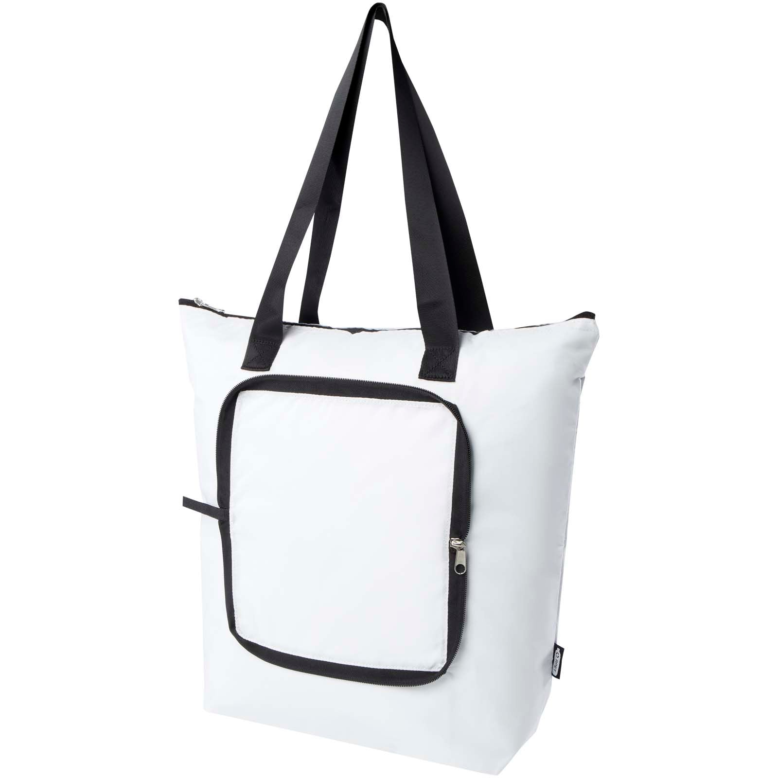 EcoFold faltbare RPET Kühltasche 15 L – Weiss