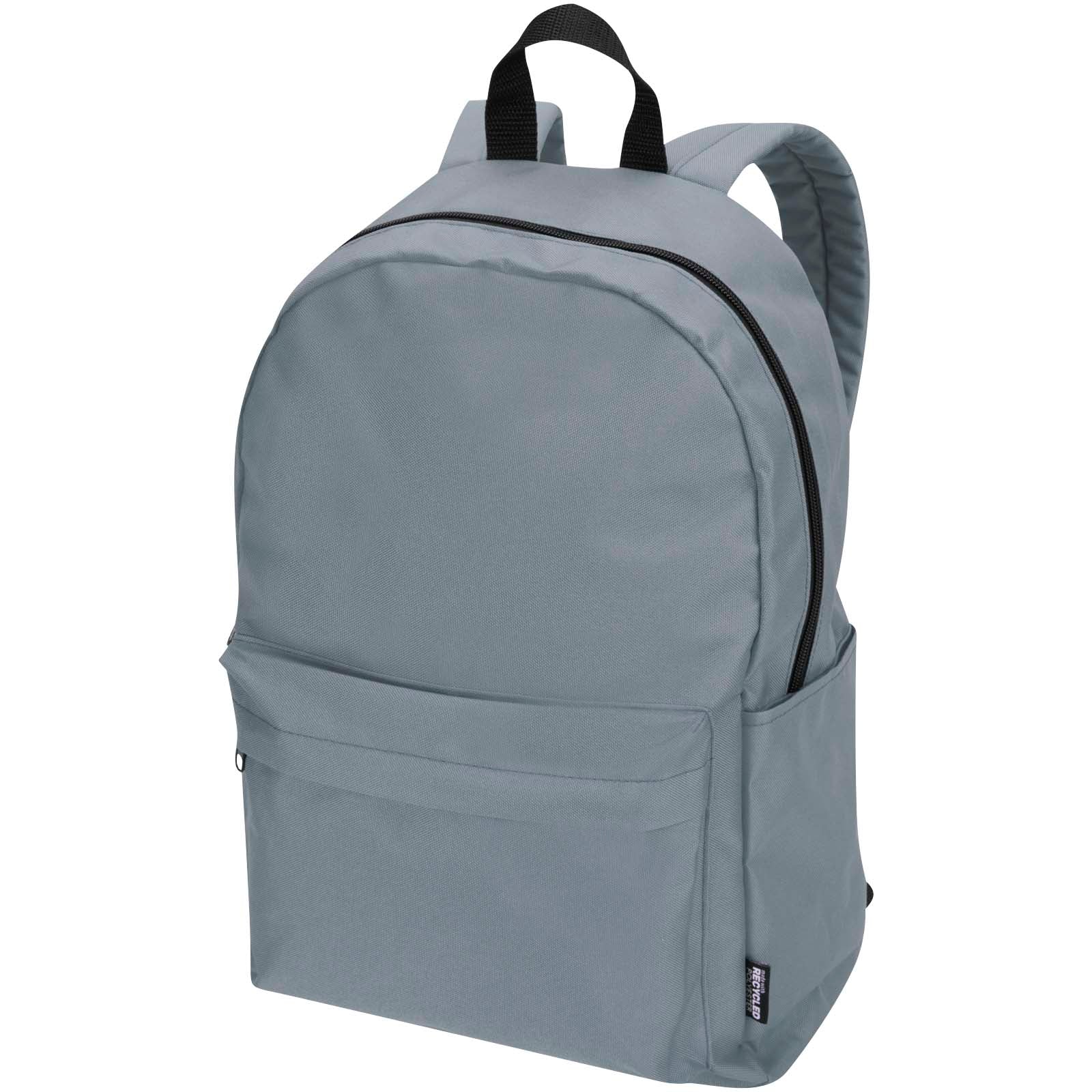 Byron 14" GRS-recycelter City Laptop Rucksack 14 L – Grau
