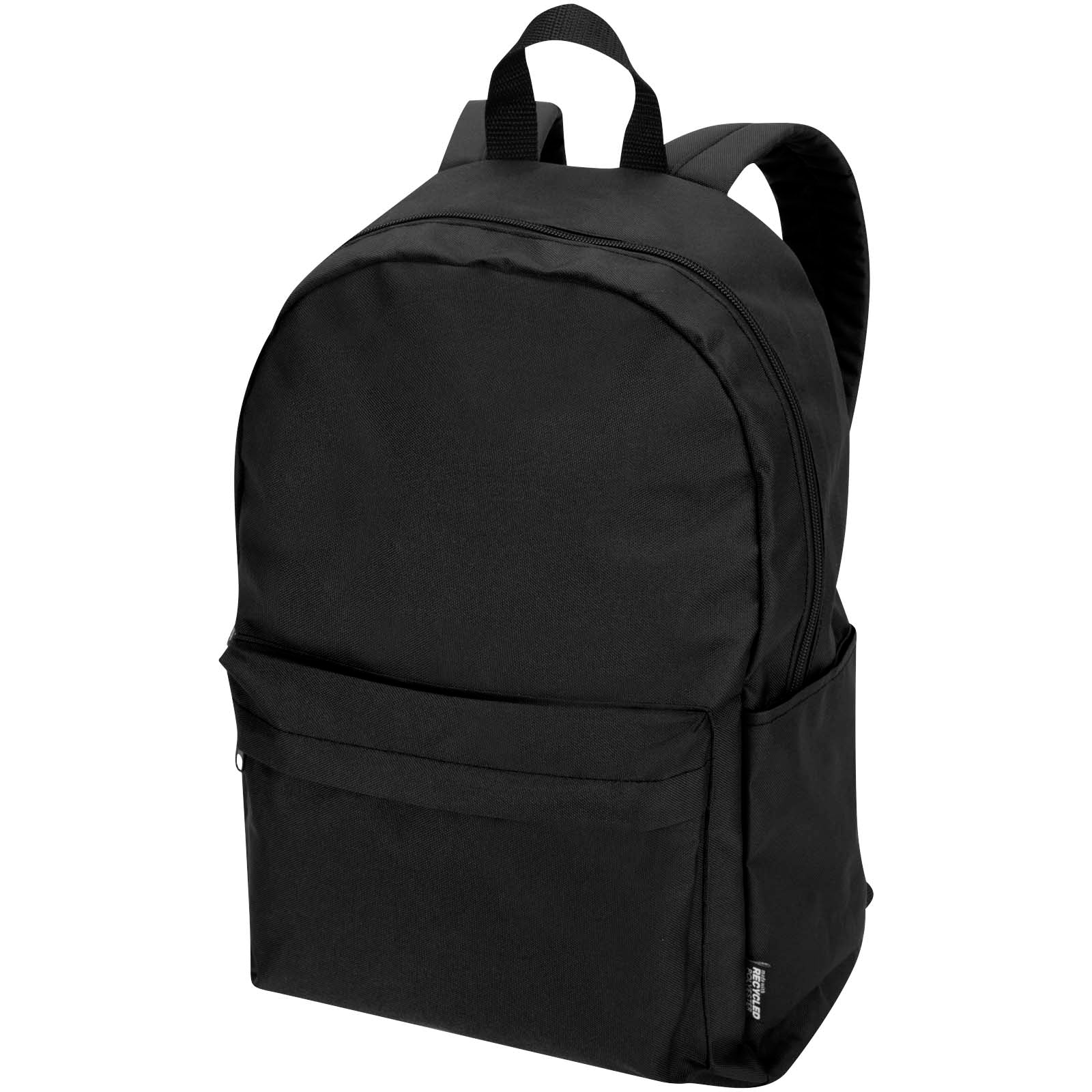 Byron 14" GRS-recycelter City Laptop Rucksack 14 L – Schwarz