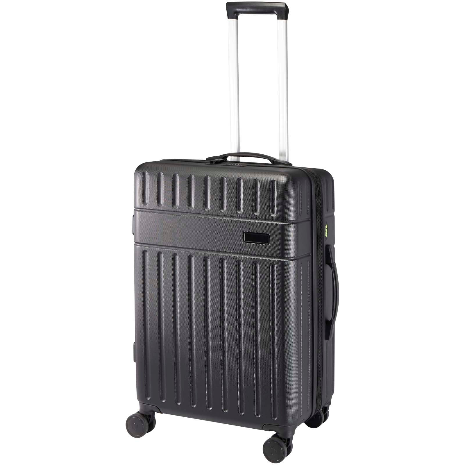 Rover 24" GRS-recycelter, erweiterbarer Trolley 70 L – Schwarz